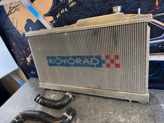 2008-2021 Subaru STi / 2008-2014 Subaru WRX All Aluminum Koyorad Radiator Very Good Condition