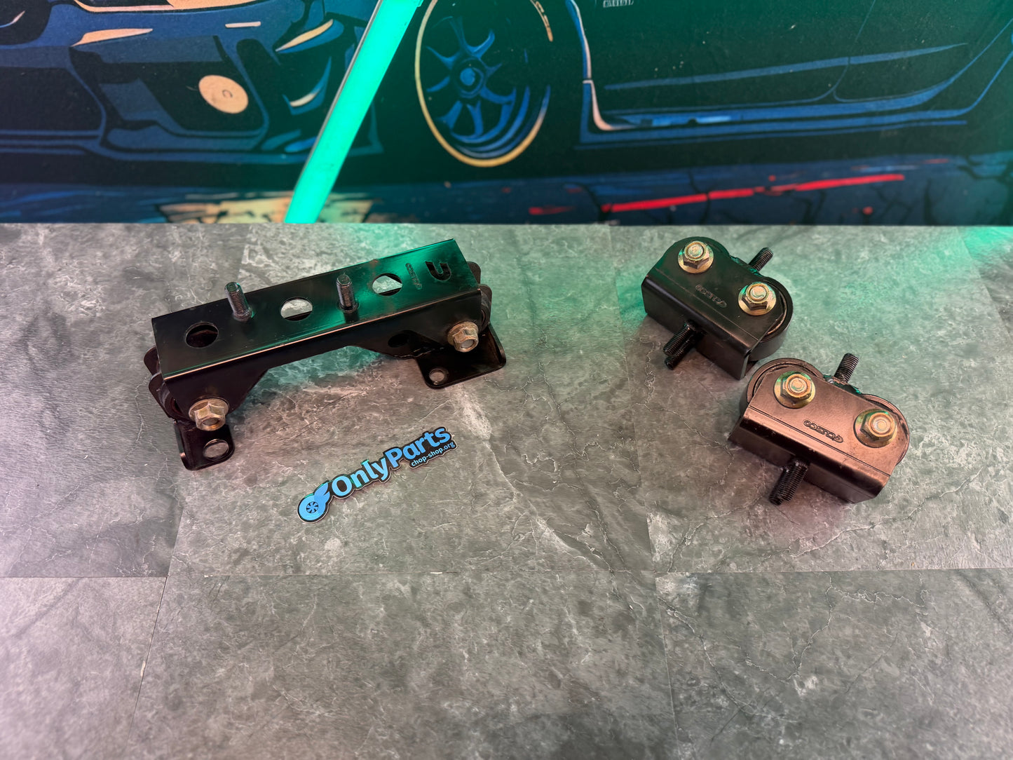 CUSCO engine and transmission mount set Subaru STi 2004-2021
