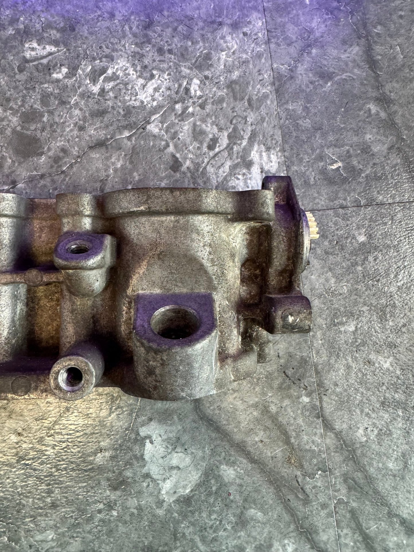 2002-2007 Subaru Impreza WRX STi OEM Engine Intake Manifold TGV Assembly Tumble Generator Valve Deletes Top Feed