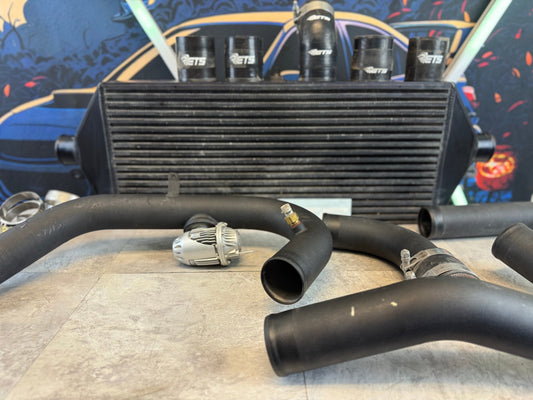ETS extreme turbo systems FMIC kit 3.5” core 2015-2021 Subaru STi ej257 w/ hks bov