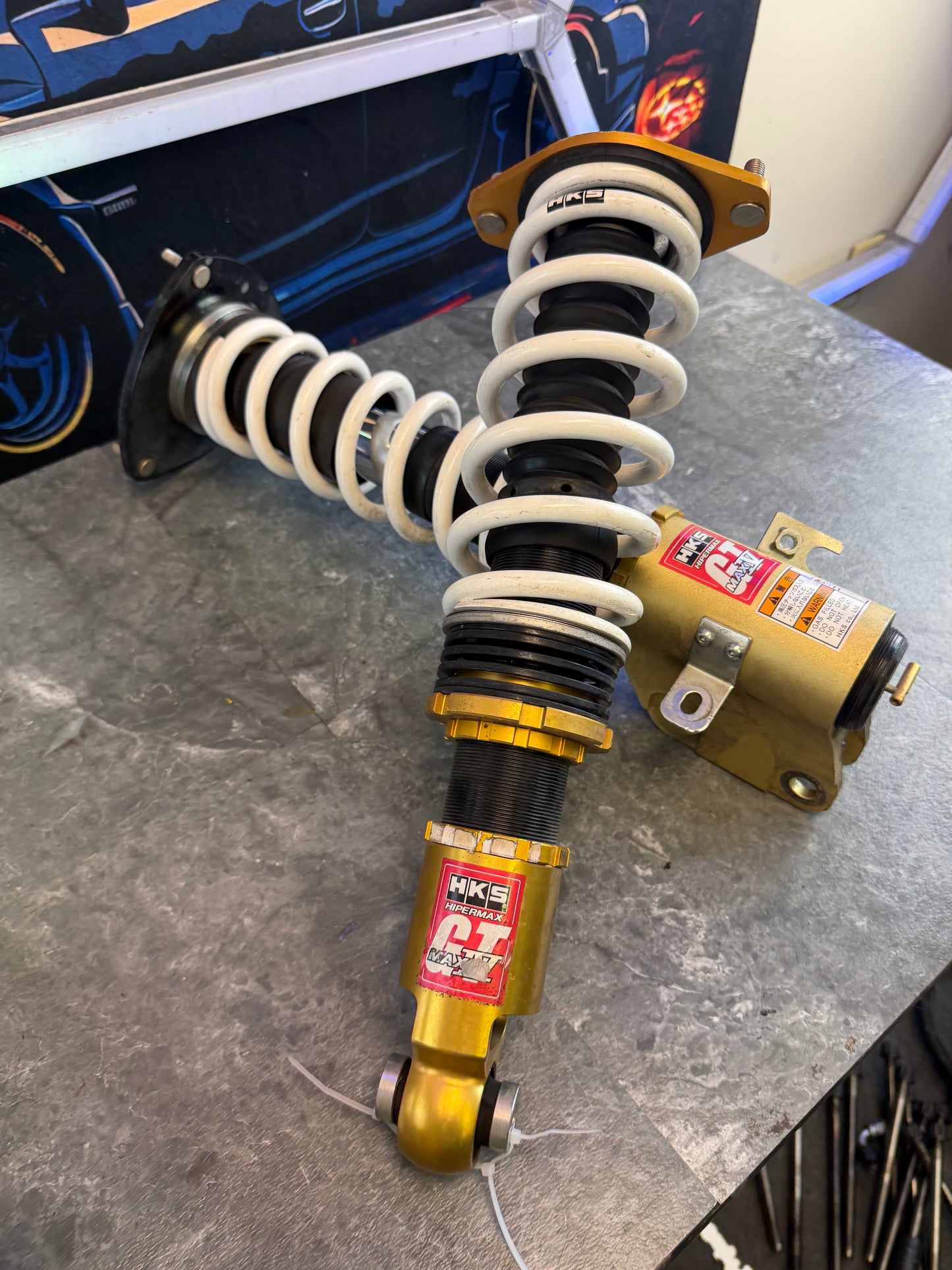HKS A SPEC hipermax GT IX adjustable coil over suspension 2015-2021 Subaru STi 5x114