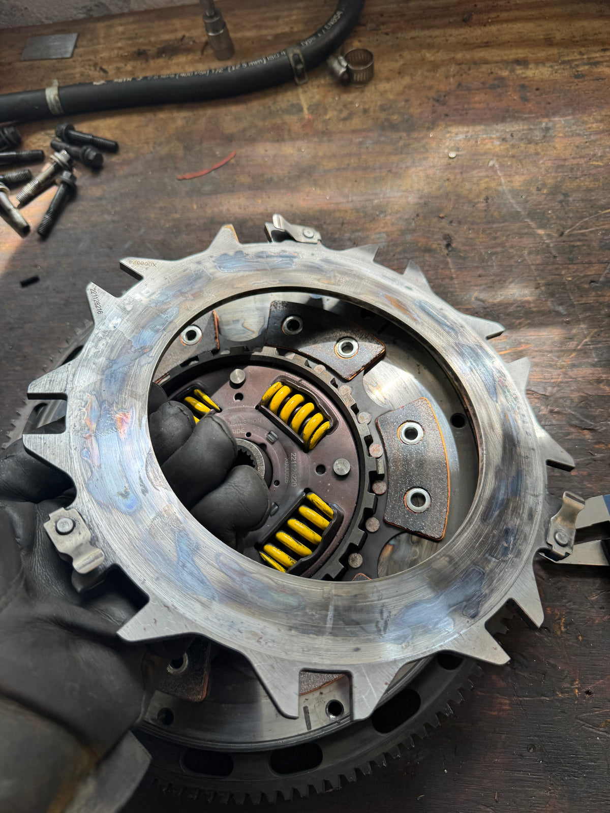 2004-2021 Subaru WRX STi ACT Mod-Twin 225 Extreme 6-Puck Sprung Street Clutch Kit Organic Disk With Monolock Collar