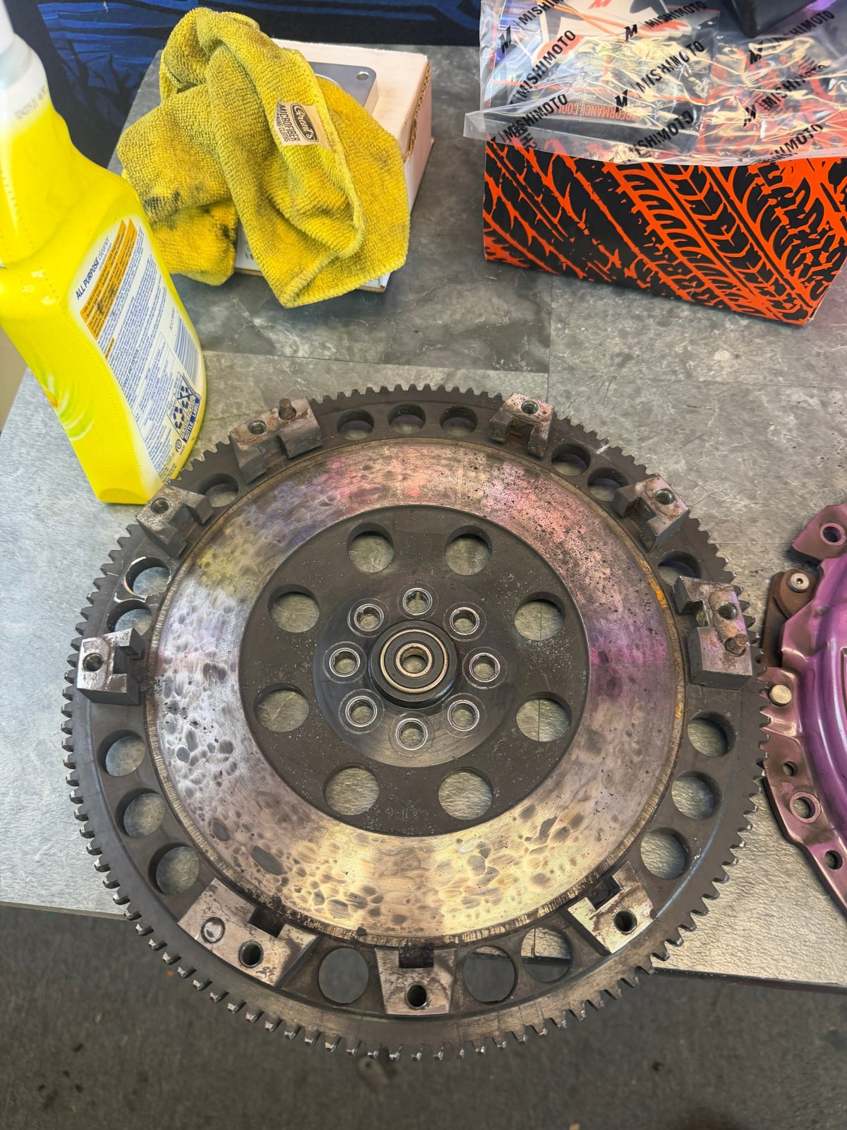 X CLUTCH 9” twin solid organic clutch kit Subaru STi 6 speed