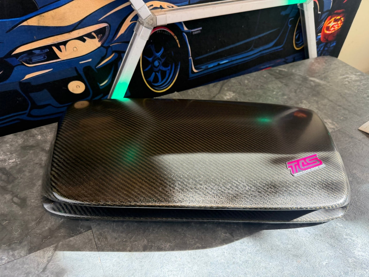 VIS tall cf carbon fiber hood scoop 2007 2006 Subaru STi & wrx
