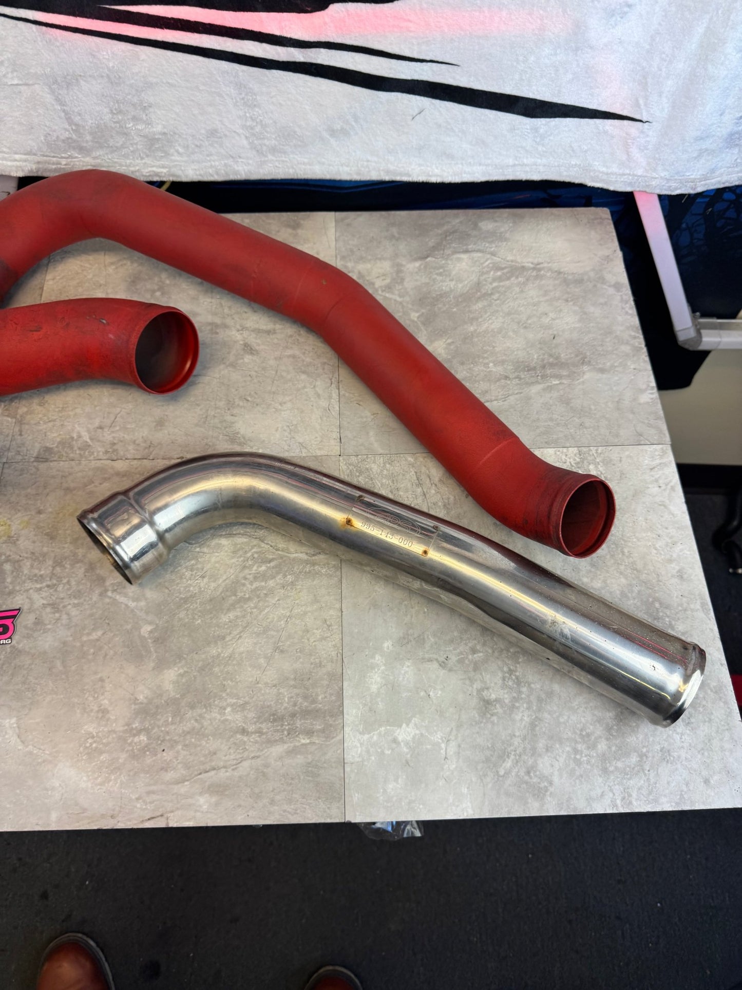 2002-2007 Subaru WRX STi Rare 4.5" APS Front Mount Intercooler Kit For Rotated Turbo P5