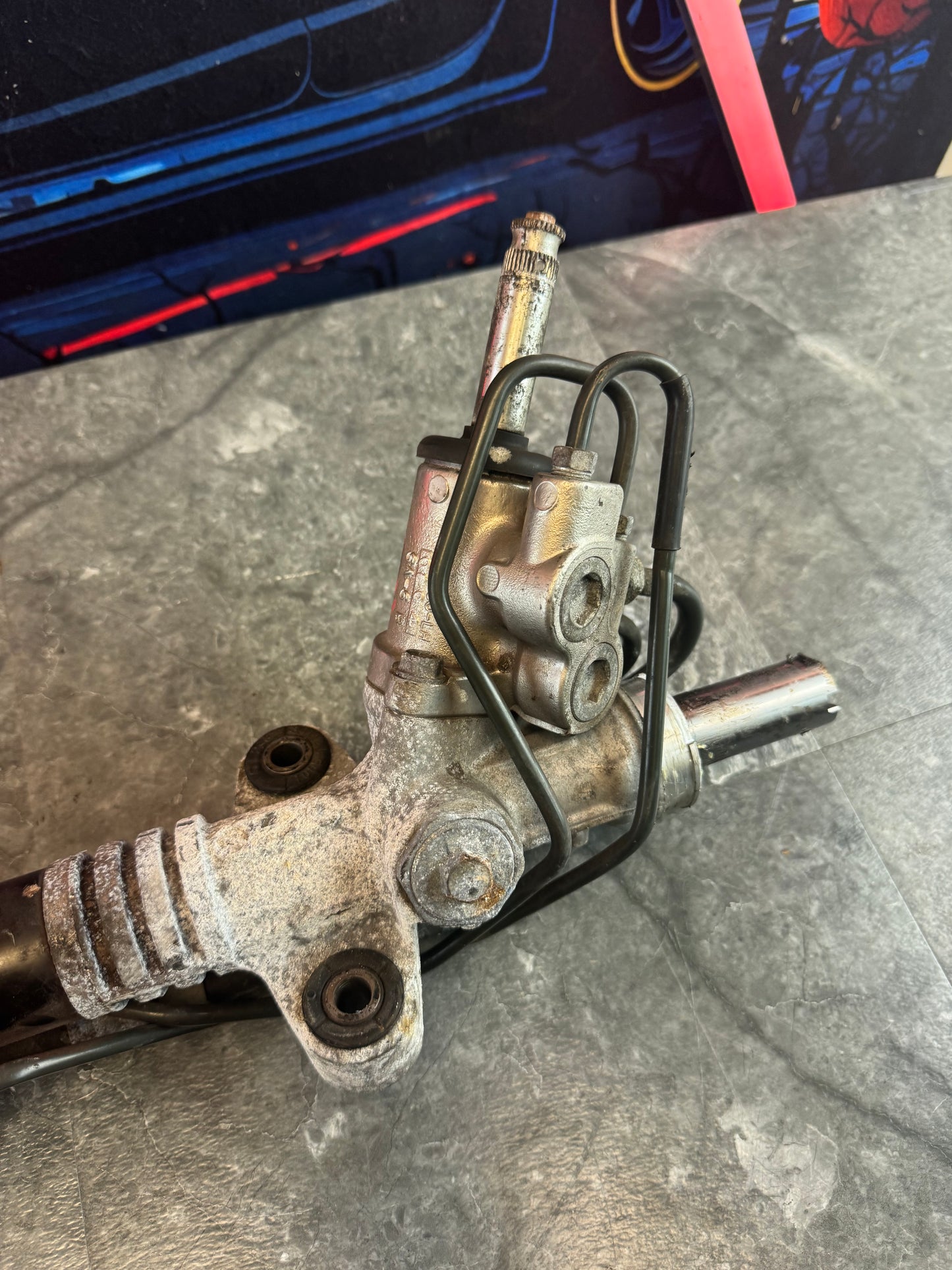 2008-2011 Subaru Impreza WRX Power Steering Rack & Pinion Hatch 34110FG081