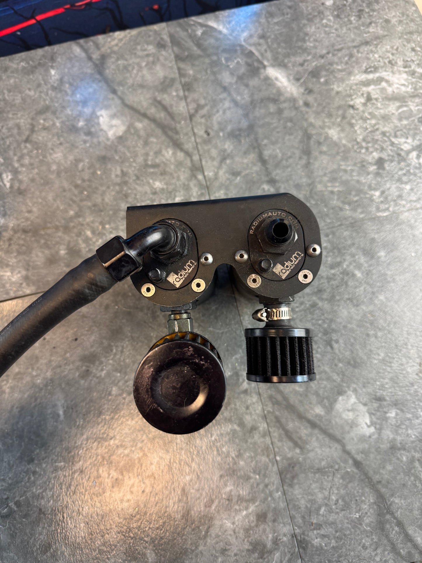 2004-2021 Subaru WRX STi Perrin AOS And Radium Dual Catch Can Setup Kit
