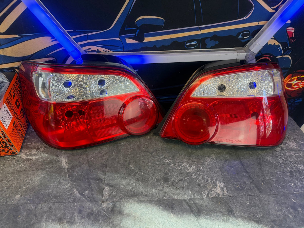 2004-2005 Subaru Impreza WRX STi Sedan OEM Tail Lights Left Right Pair