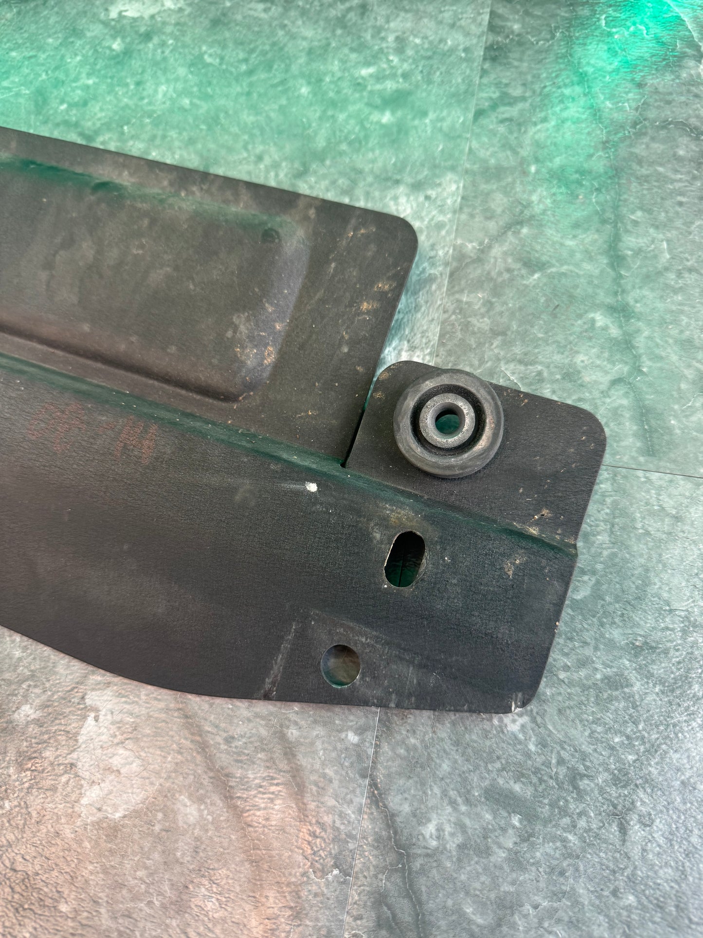 2008-2014 Subaru WRX STi GrimmSpeed Radiator Shroud With Tool Tray Black