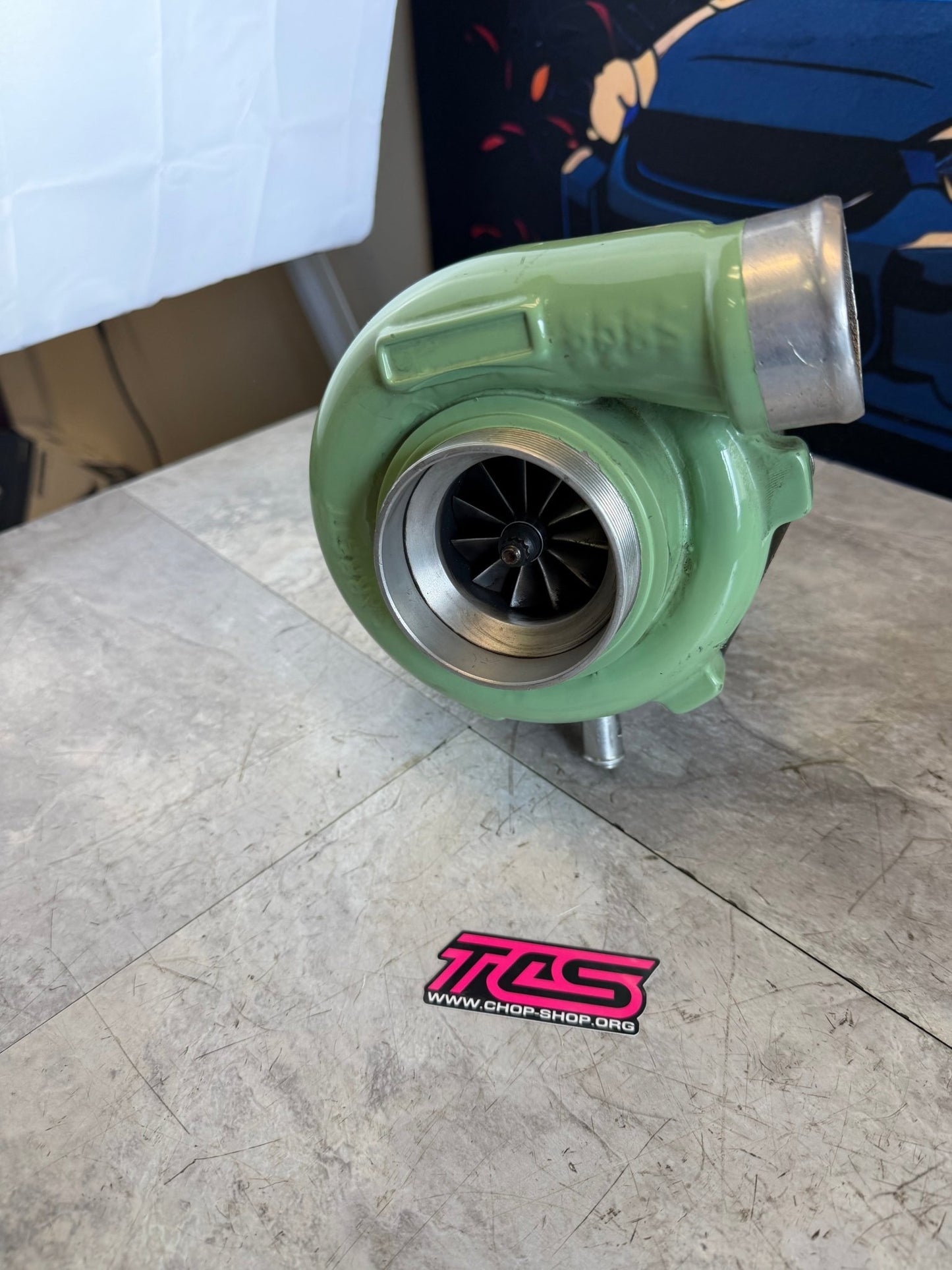 ATP GTX 3071 R Ball Bearing turbo “ stock location “ Subaru STi & wrx 3” cover billet 500 + HP