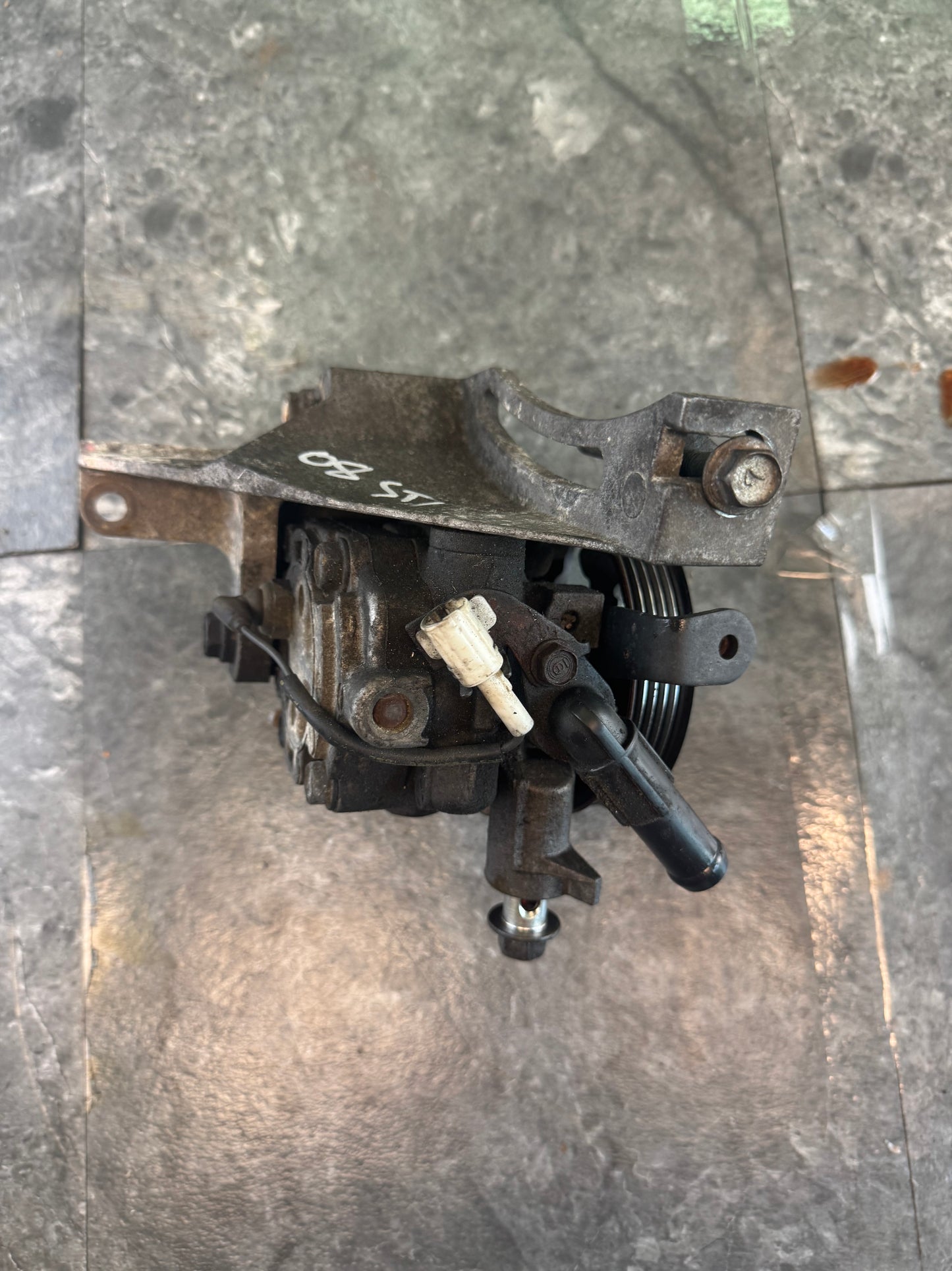 2008-2021 Subaru WRX STi Power OEM Steering Pump With Bracket KOYO EJ
