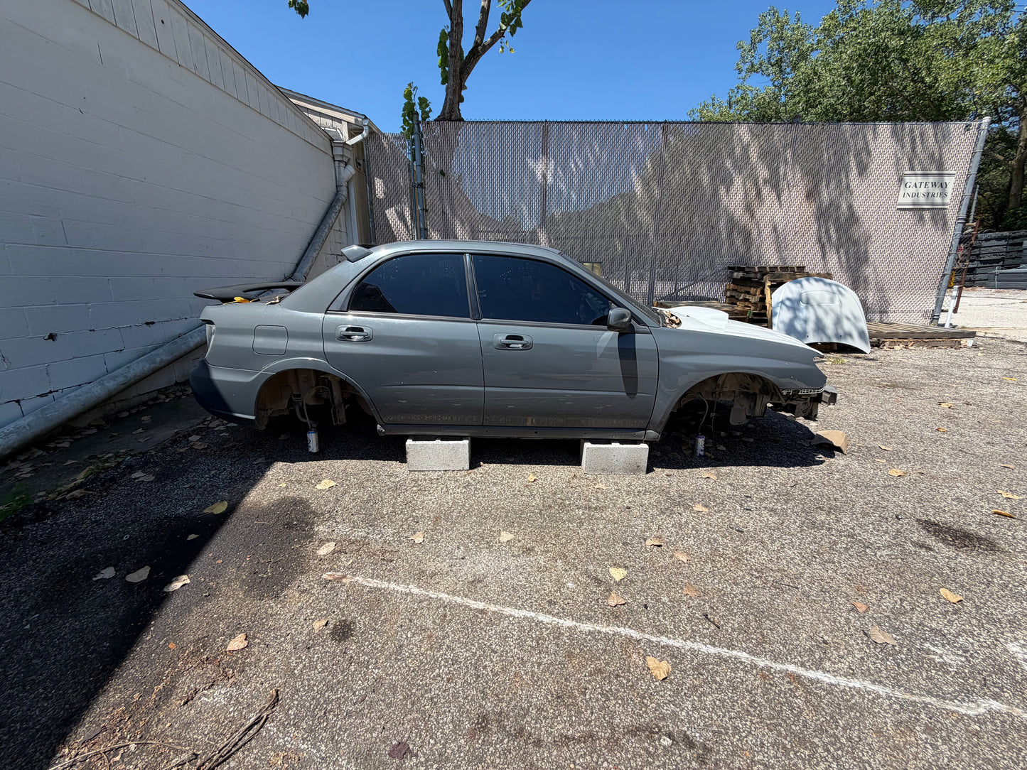 2006 Subaru STi chassis & title ( project or parts )
