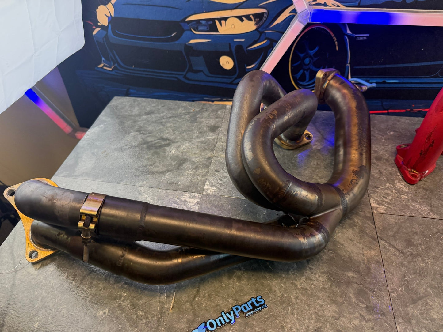 ETS extreme turbo systems max flow v2 ELH 2  bolt Subaru STi equal length header