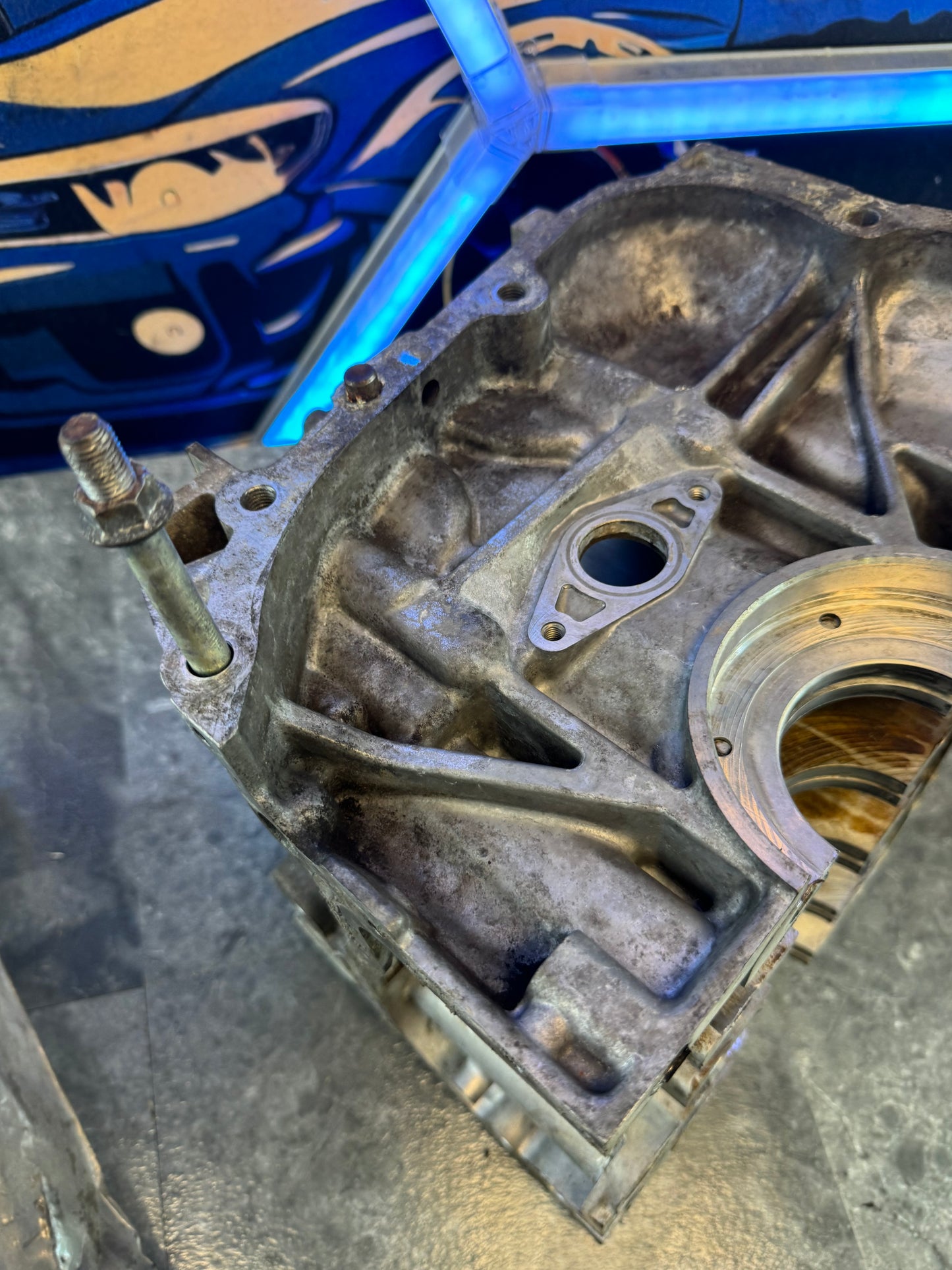 2004-2021 Subaru WRX & STi EJ255 EJ257 EJ 2.5L Engine Block Case Halves Short Block CORE Needs Work