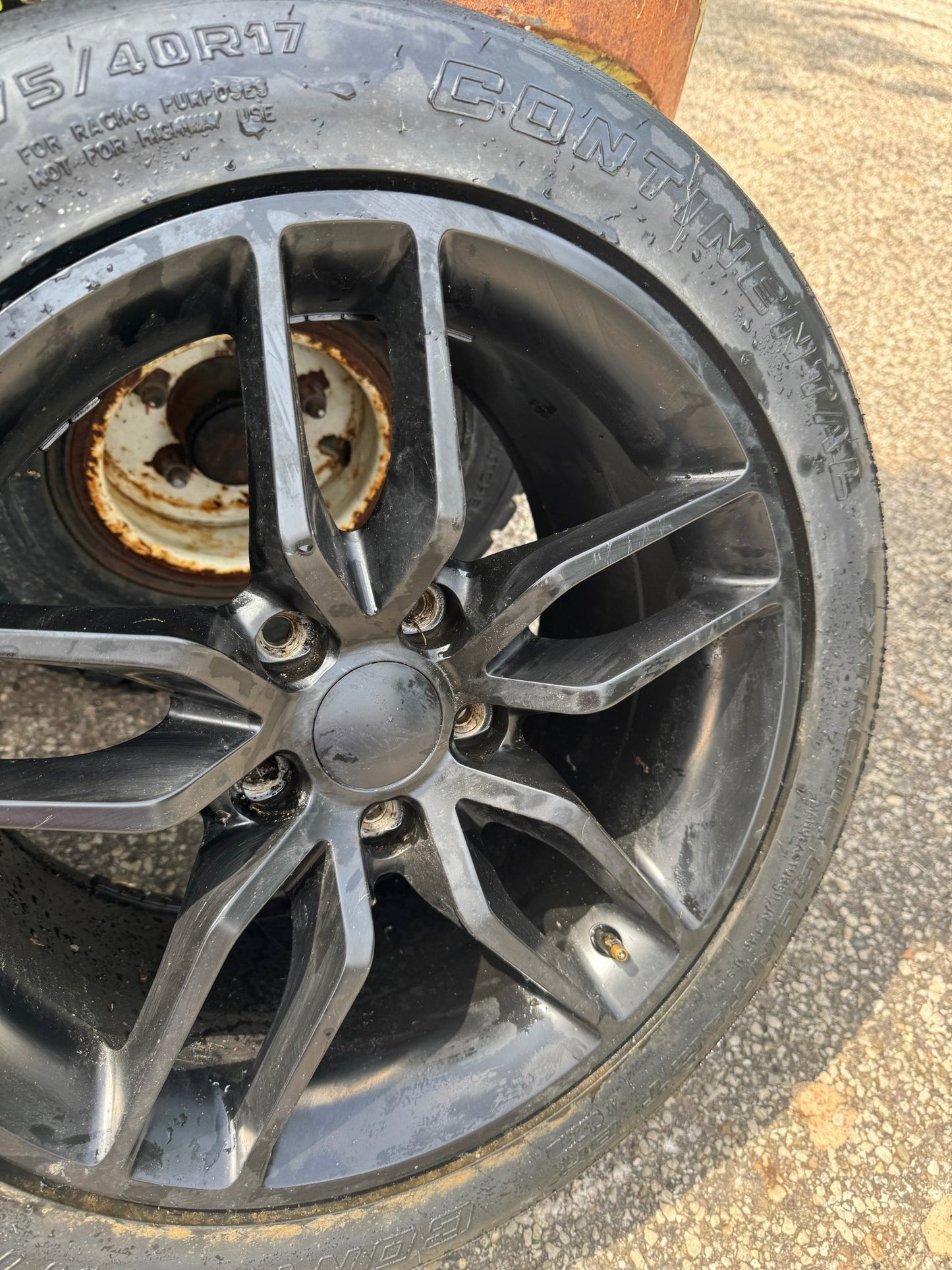 Jegs C7 Corvette Stingray Style Wheels Set Of 4 17x9.5 +56 5x114.3