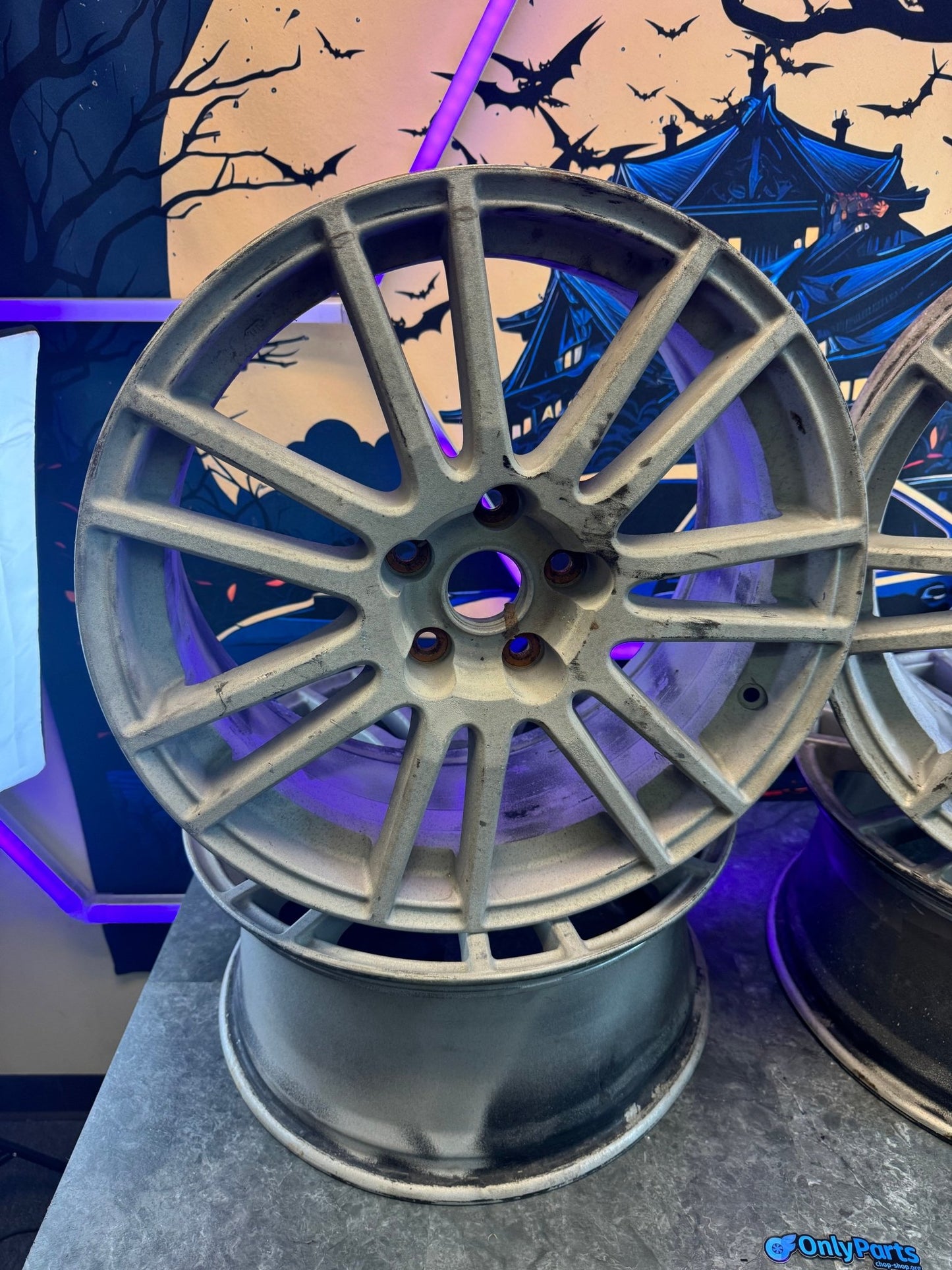 2012-2014 Subaru WRX STi OEM STi Enkei Wheels Rims No Tires Set Of 4