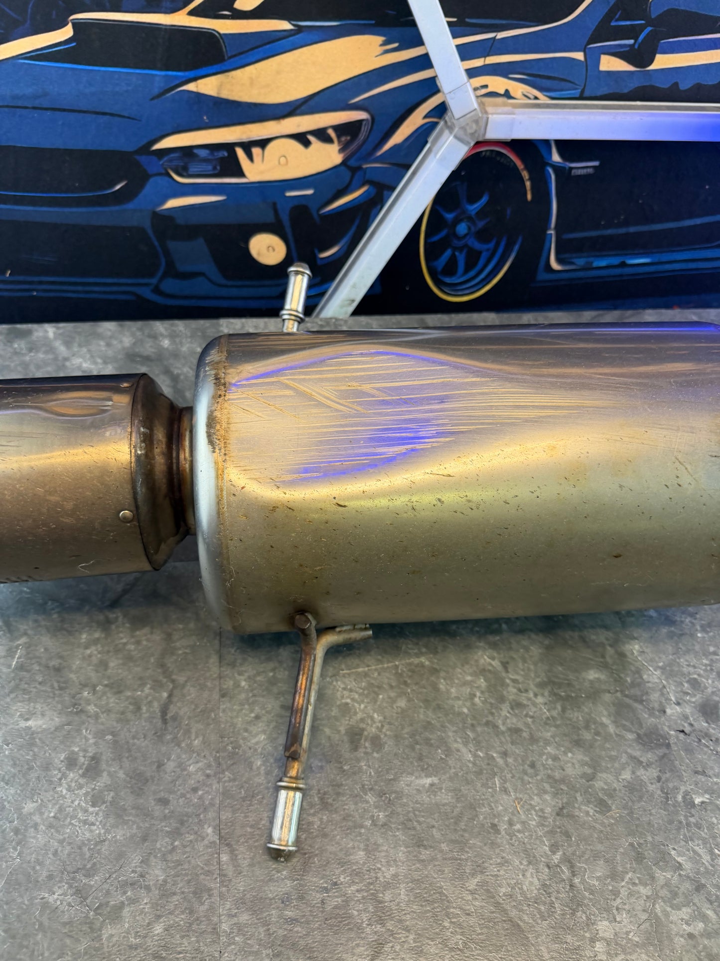 Invidia 3” cat back exhaust system 2002 - 2007 Subaru wrx & 04 -07 sti g200 titanium tip