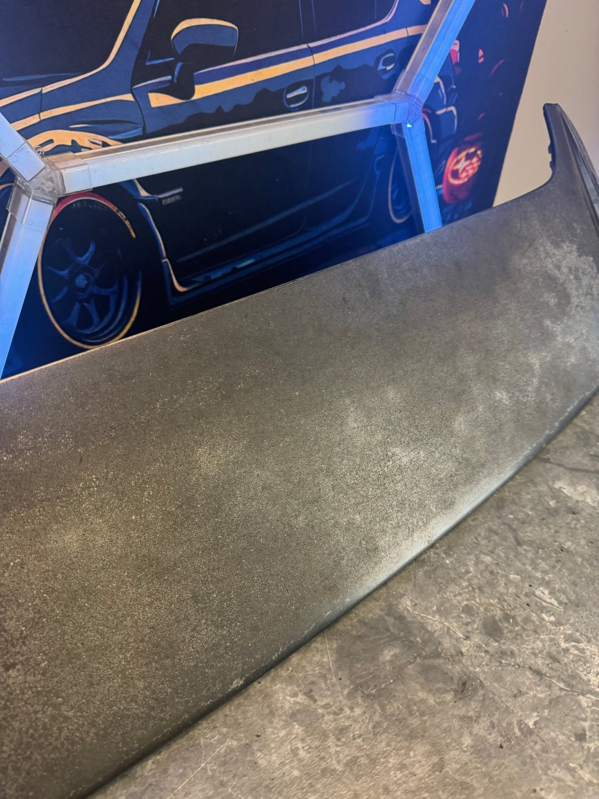 2008-2014 Subaru WRX STi / 2011-2014 Subaru WRX OEM Hatch Wing Spoiler Hatchback Dark Gray Metallic DGM