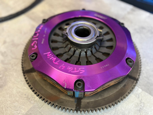 EXEDY twin clutch kit 2004-2021 Subaru STi ( and swapped wrx) 6 speed stage 4 w/ flywheel
