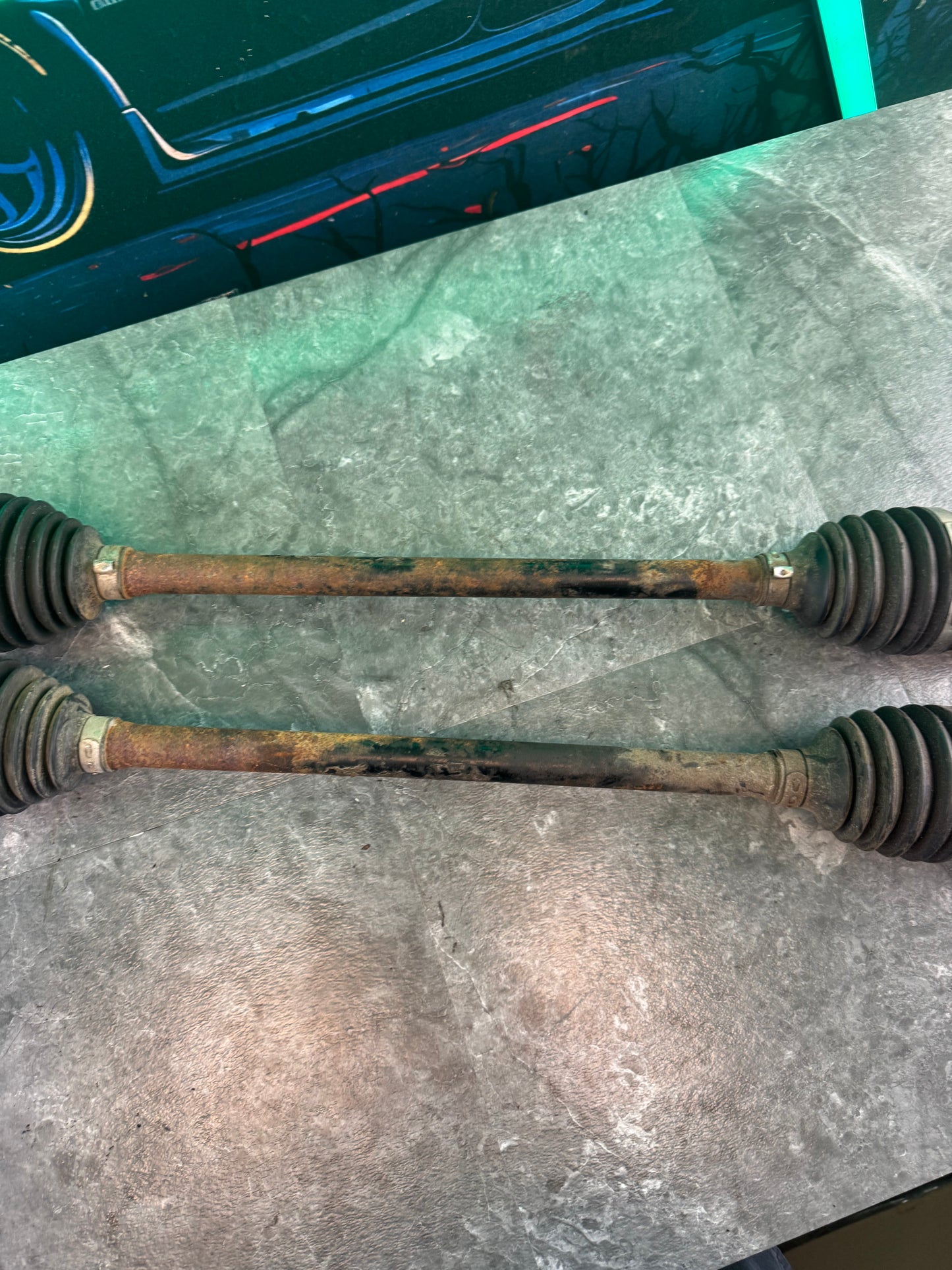 2006-2007 Subaru Impreza WRX OEM Front Axle Pair LH RH