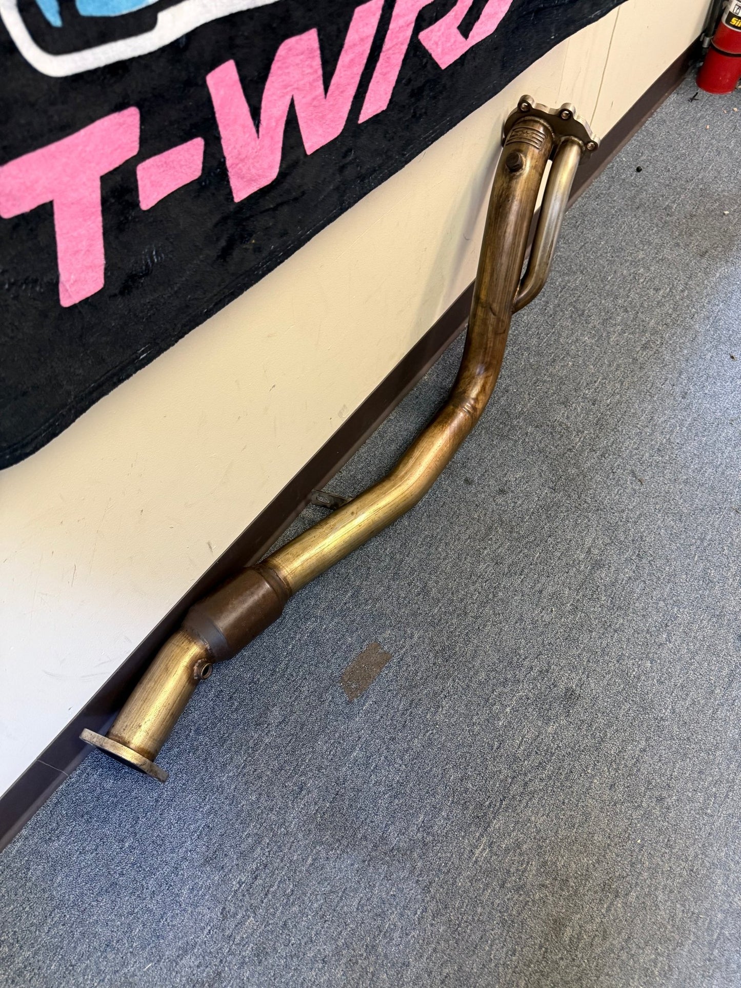 Grimmspeed downpipe 08-21 STi & 08-14 Subaru wrx ej255 ej257 catted legacy gt forester xt