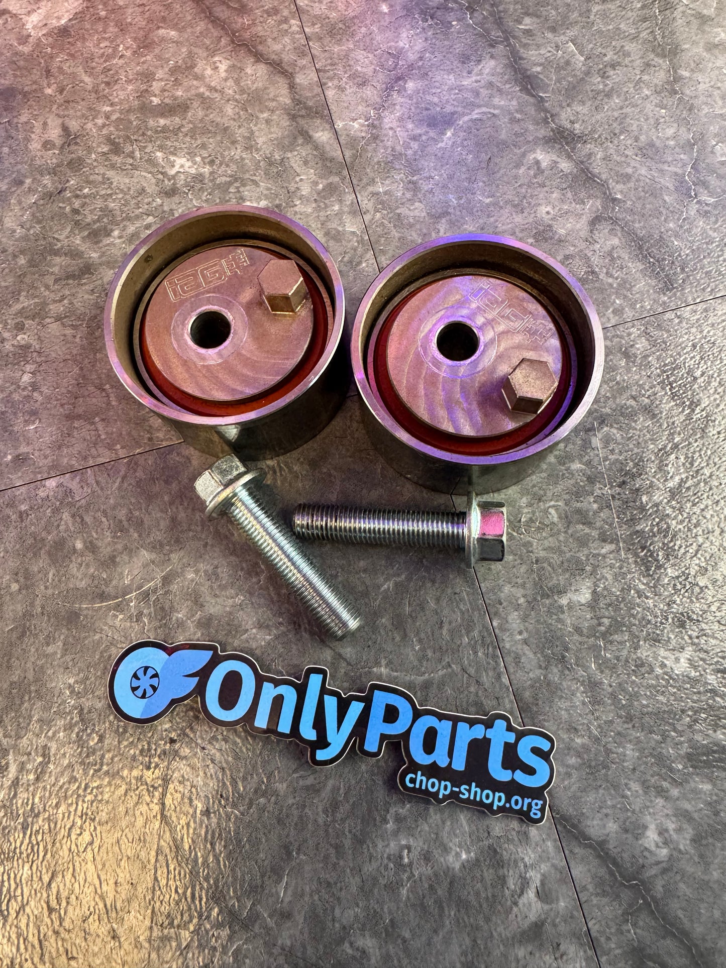 Subaru EJ25/EJ20 IAG Performance Adjustable Timing Idler Pulleys Kit