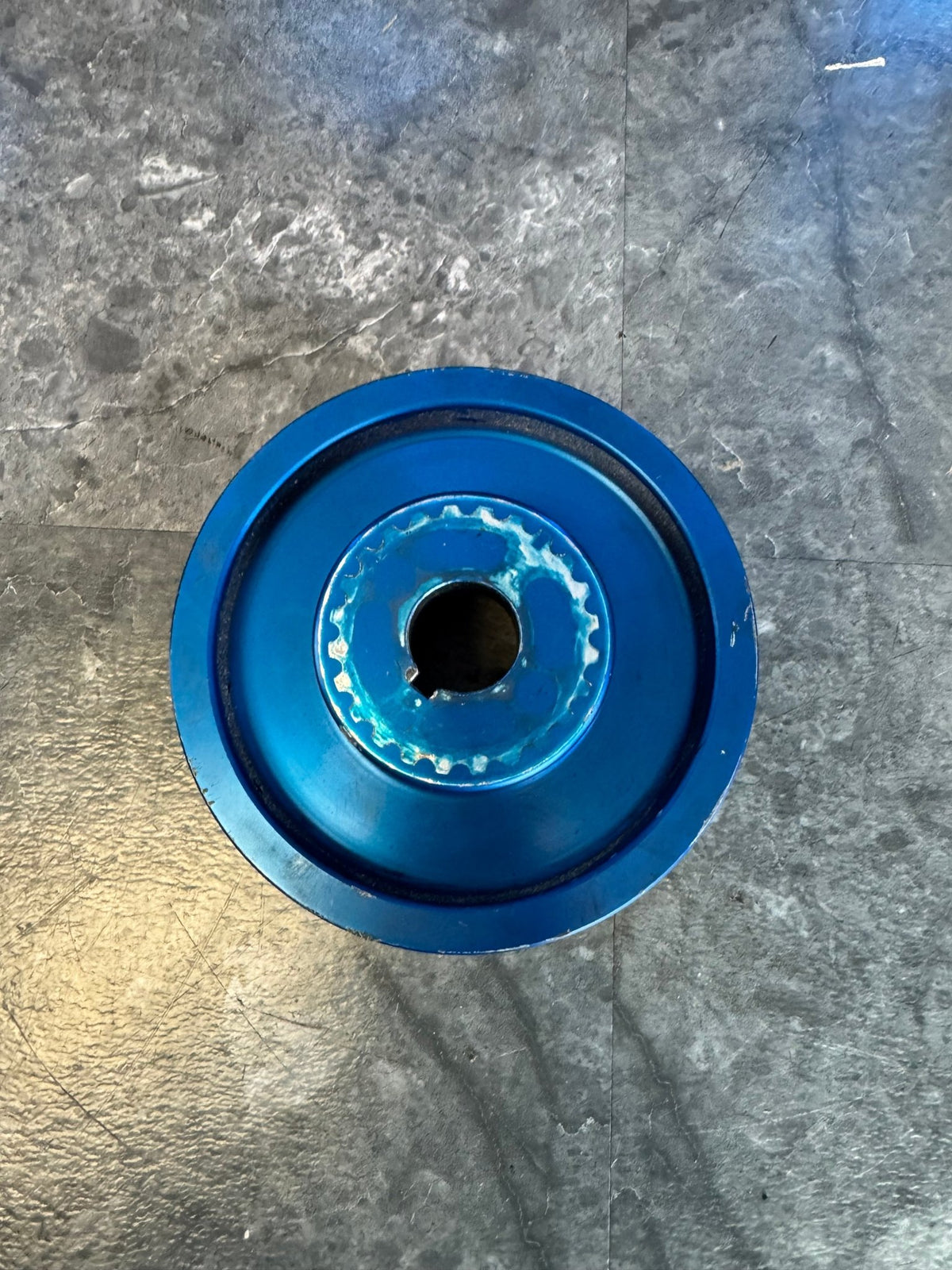 2004-2021 Subaru STi 2002-2014 WRX Grimmspeed Lightweight Crank Pulley Blue