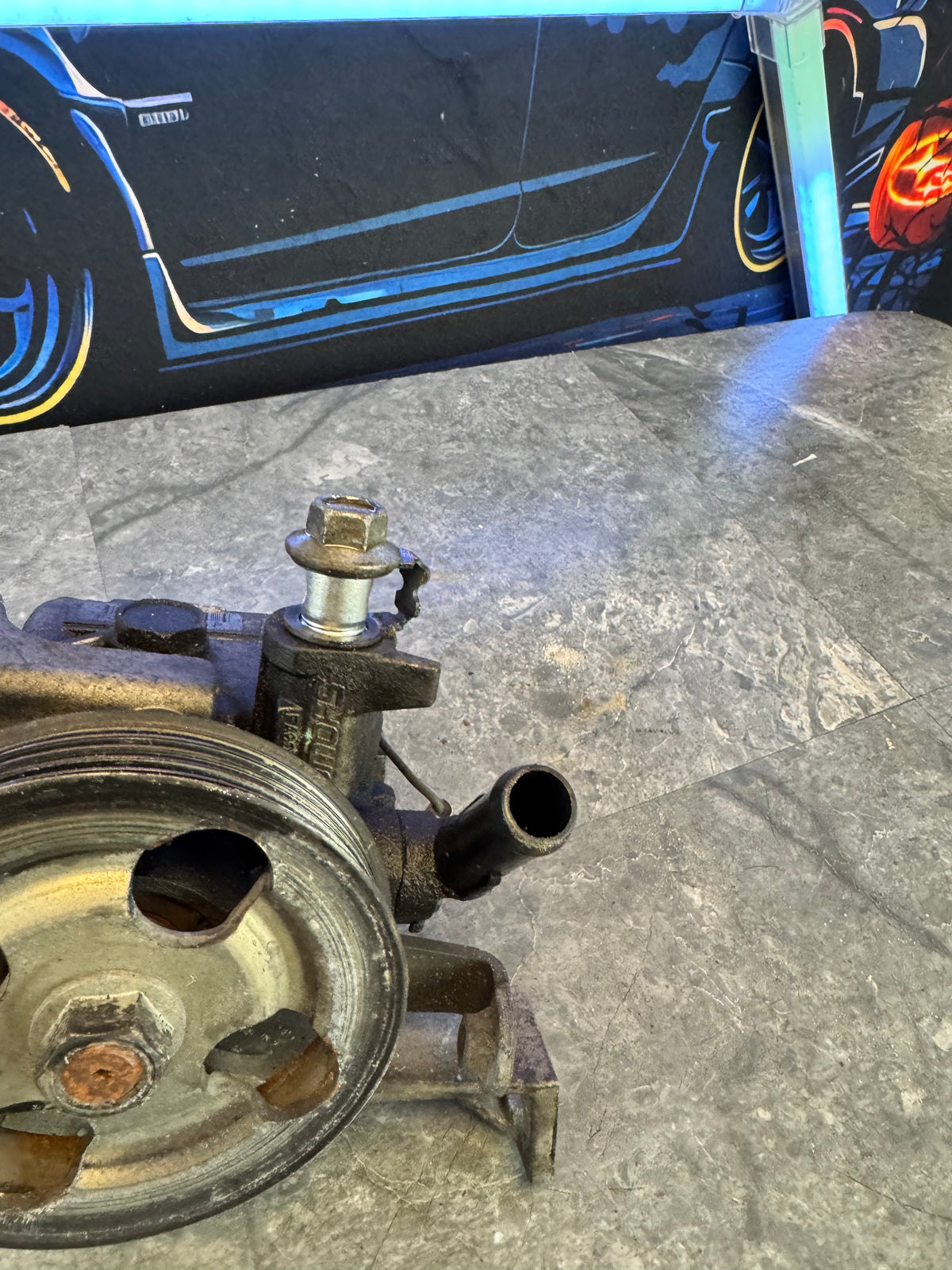 2008-2021 Subaru Impreza WRX STi OEM Power Steering Pump with Mount