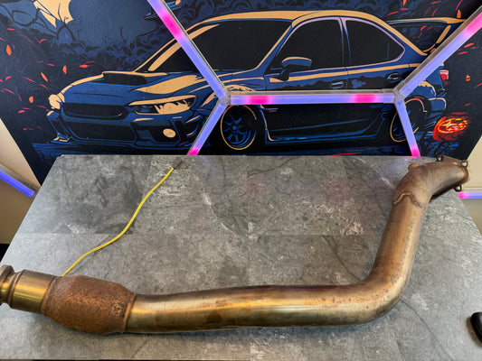 Cobb tuning v1 catted downpipe 2002 - 2007 Subaru wrx & 04-07 STi 2nd 02 bung