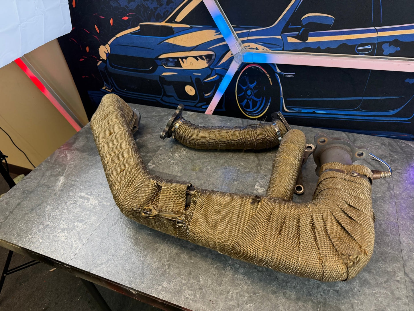 TOMEI un Equal Length Header Subaru STi/WRX 3-Bolt Exhaust Manifold/UP