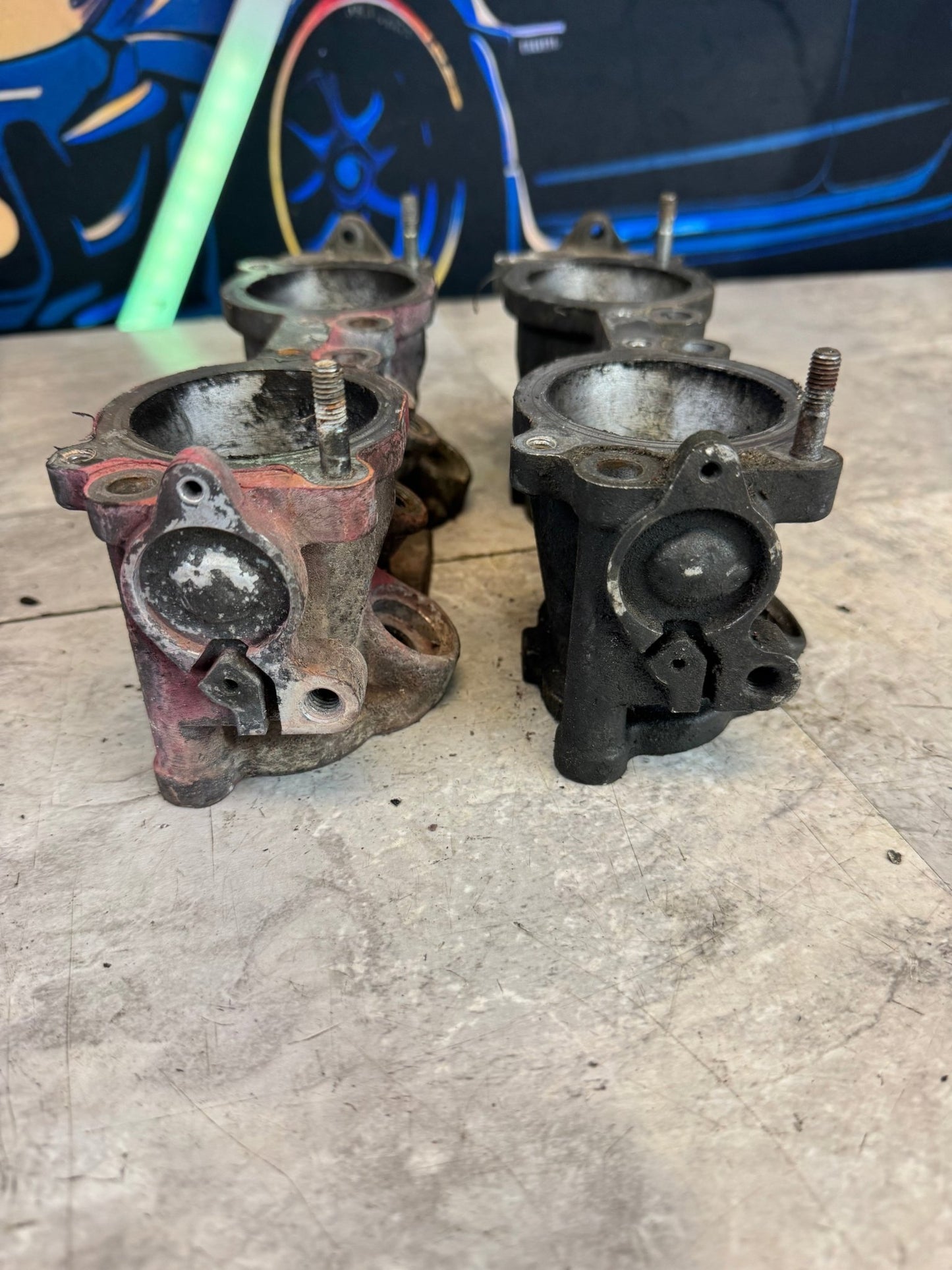 2002-2007 Subaru Impreza WRX STi Modified OEM Engine Intake Manifold Tgvs Weldless Delete Kit C2