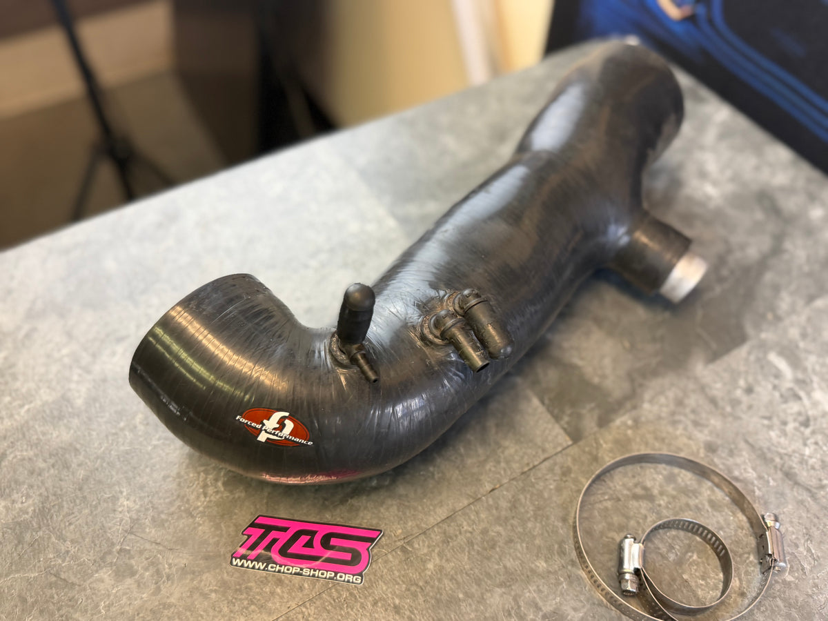 FP 84 mm silicone turbo inlet 3.25” Subaru STi & wrx