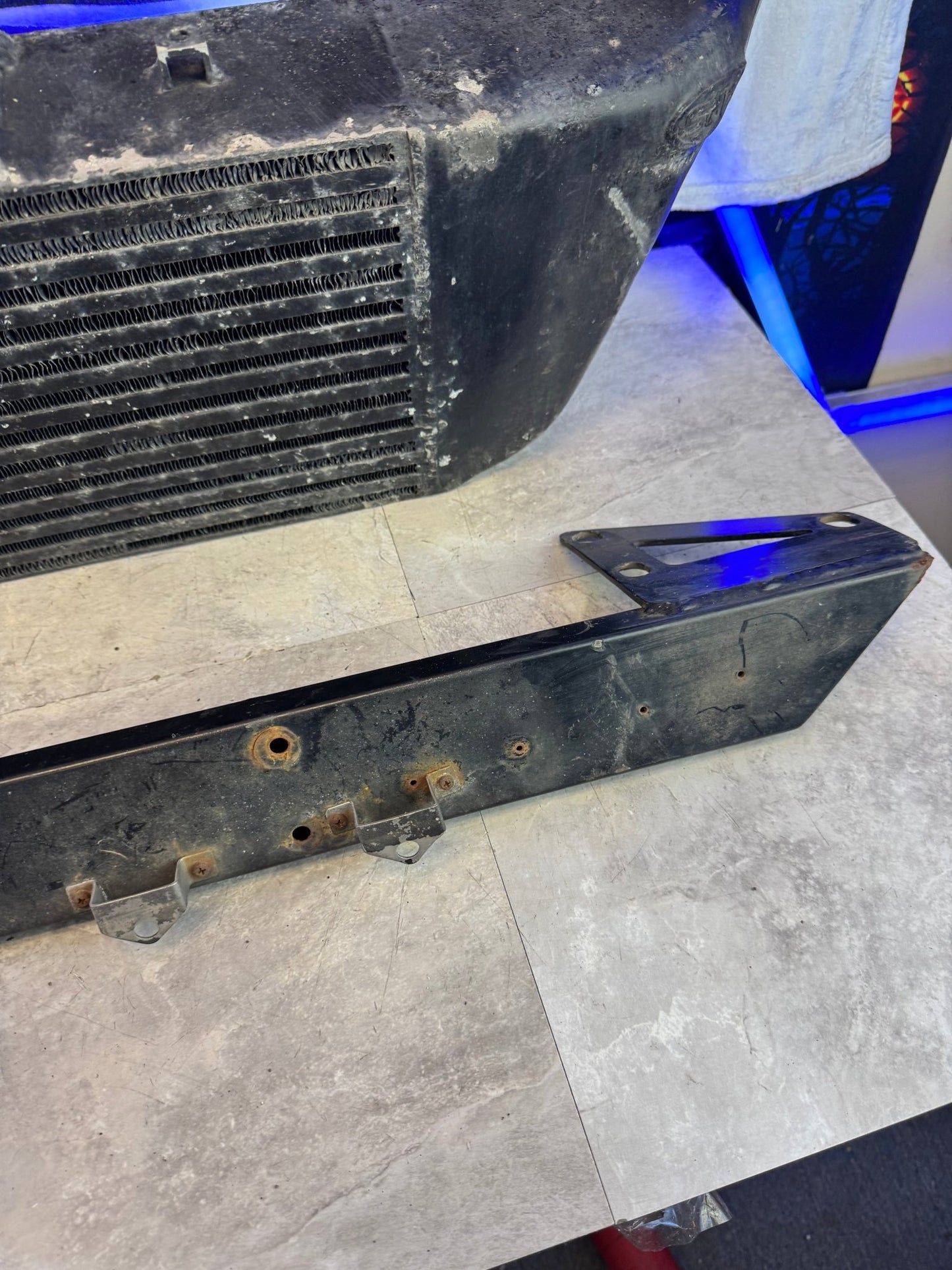 2002-2007 Subaru WRX STi Rare 4.5" APS Front Mount Intercooler Kit For Rotated Turbo P5