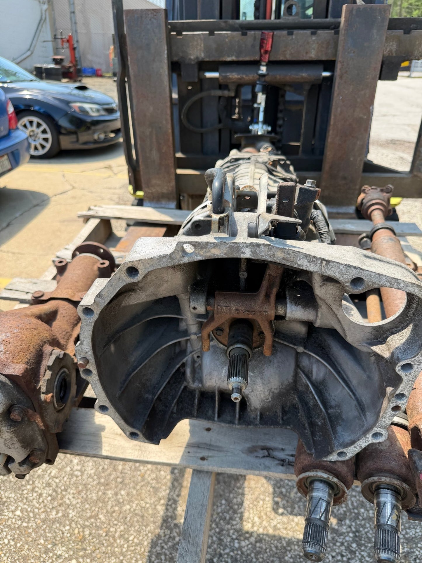 STi six speed transmission swap package 08-14 wrx DCCD w/ r180 rear differential