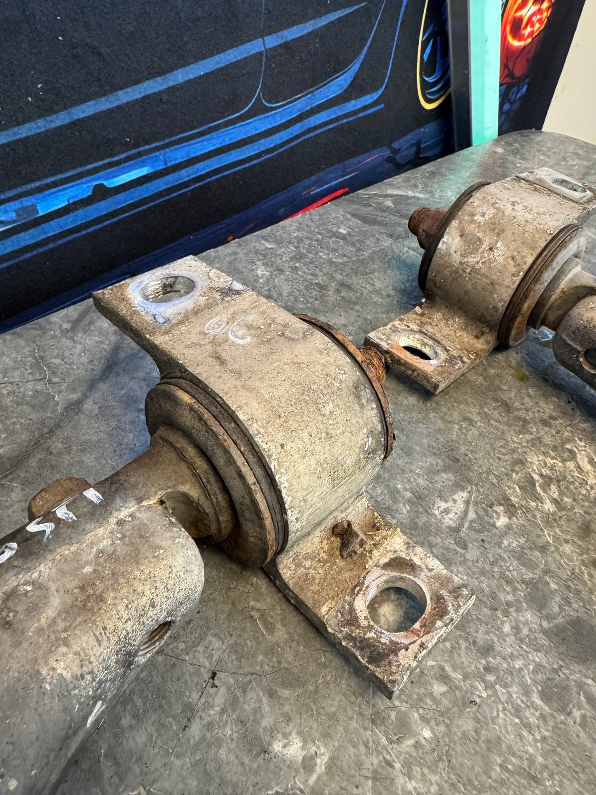 2004-2006 Subaru WRX STi OEM Aluminum Control Arms Pair Set Of 2