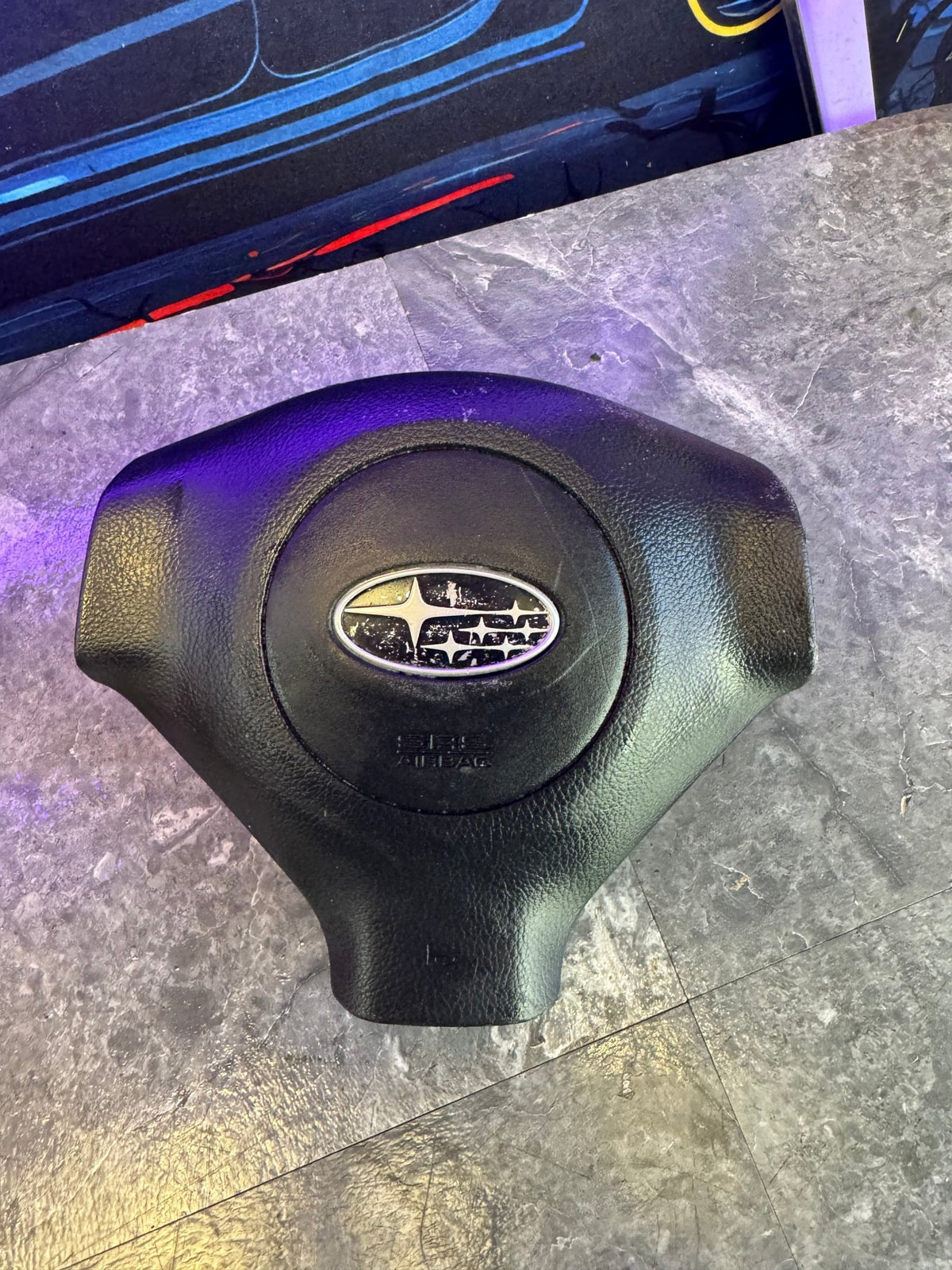 2005-2007 Subaru WRX OEM Steering Wheel Airbag Assembly
