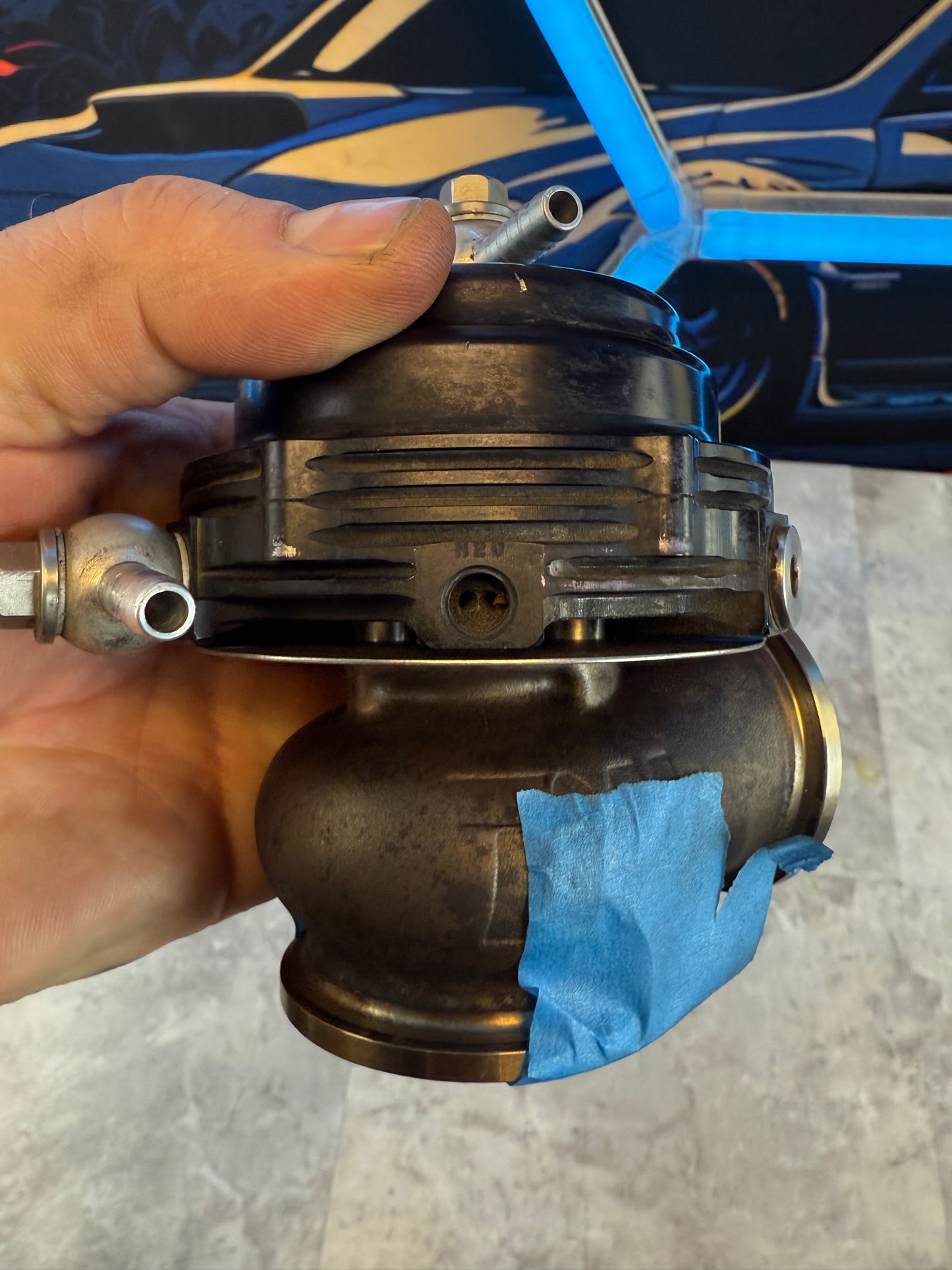 TIAL sport 44 MM EWG external wastegate MVR v band w/ fire ring waste gate