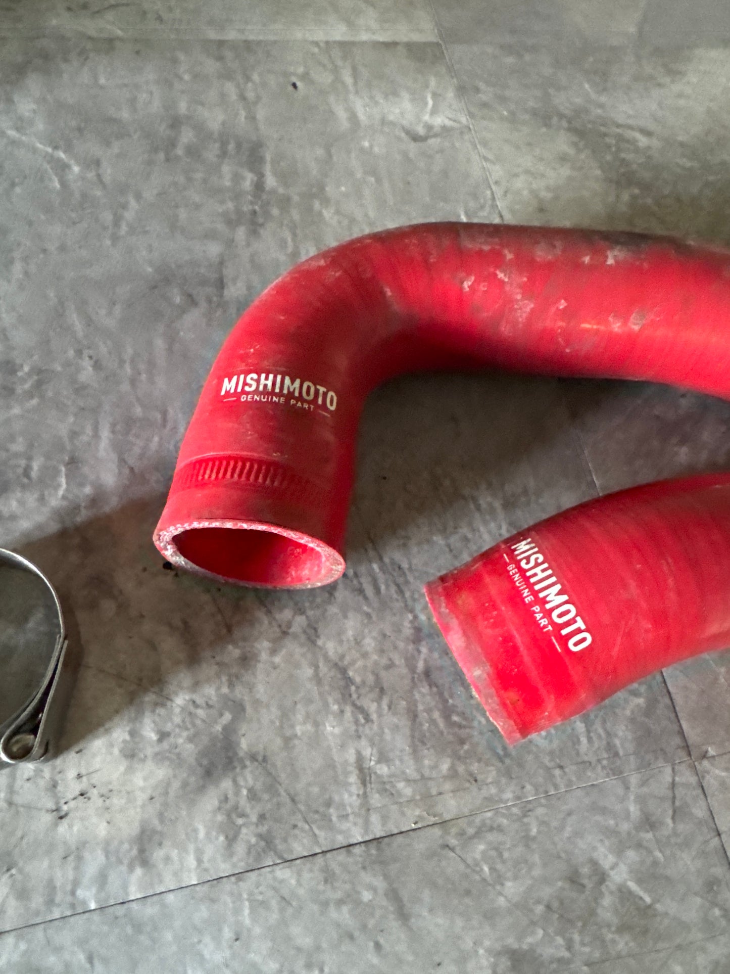 2008-2021 Subaru WRX STi Mishimoto Silicone Upper And Lower Radiator Hoses Red