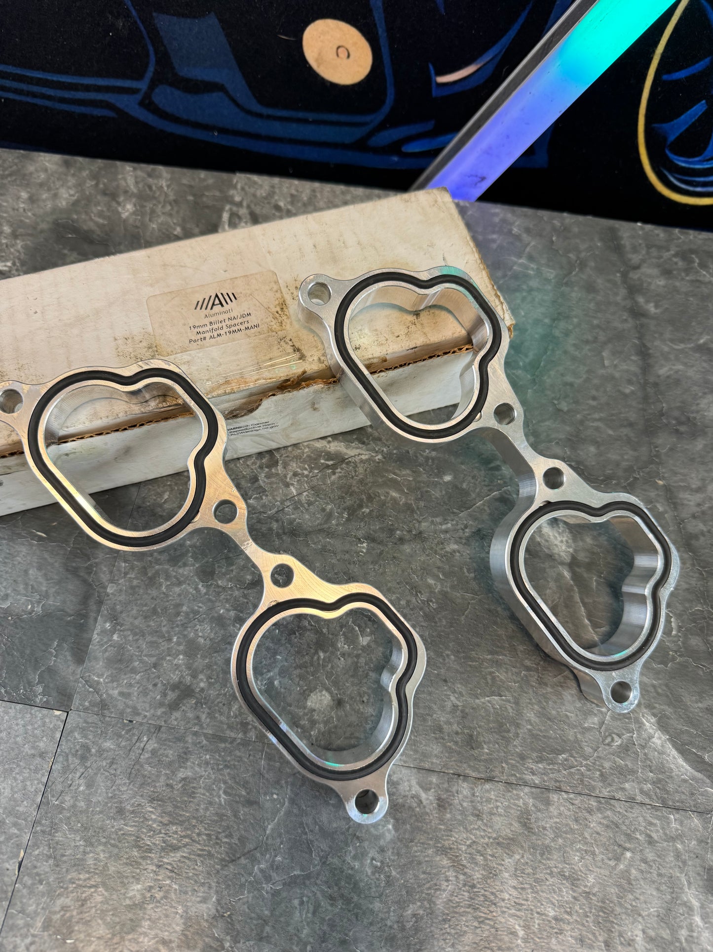 Subaru WRX STi Aluminati 19mm Billet NA/JDM Manifold Spacers Open Box