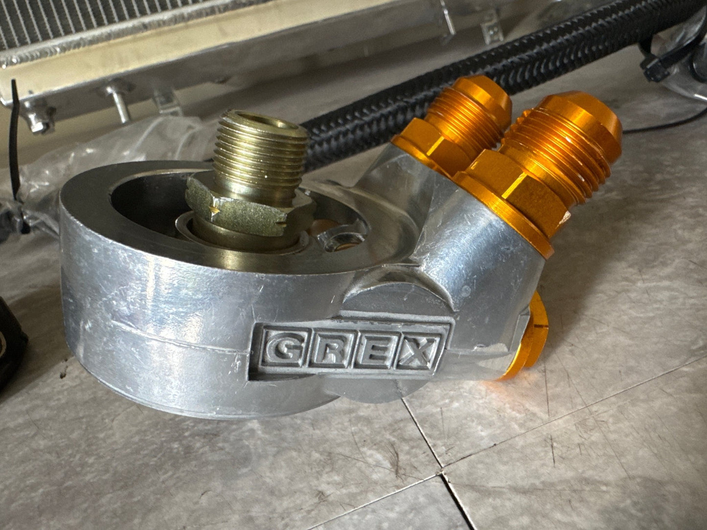 08-14 Subaru WRX / STi & 15 - 21 STi w/ built-in Oil Cooler All-Aluminum Radiator & Custom Greddy Cooler Setup