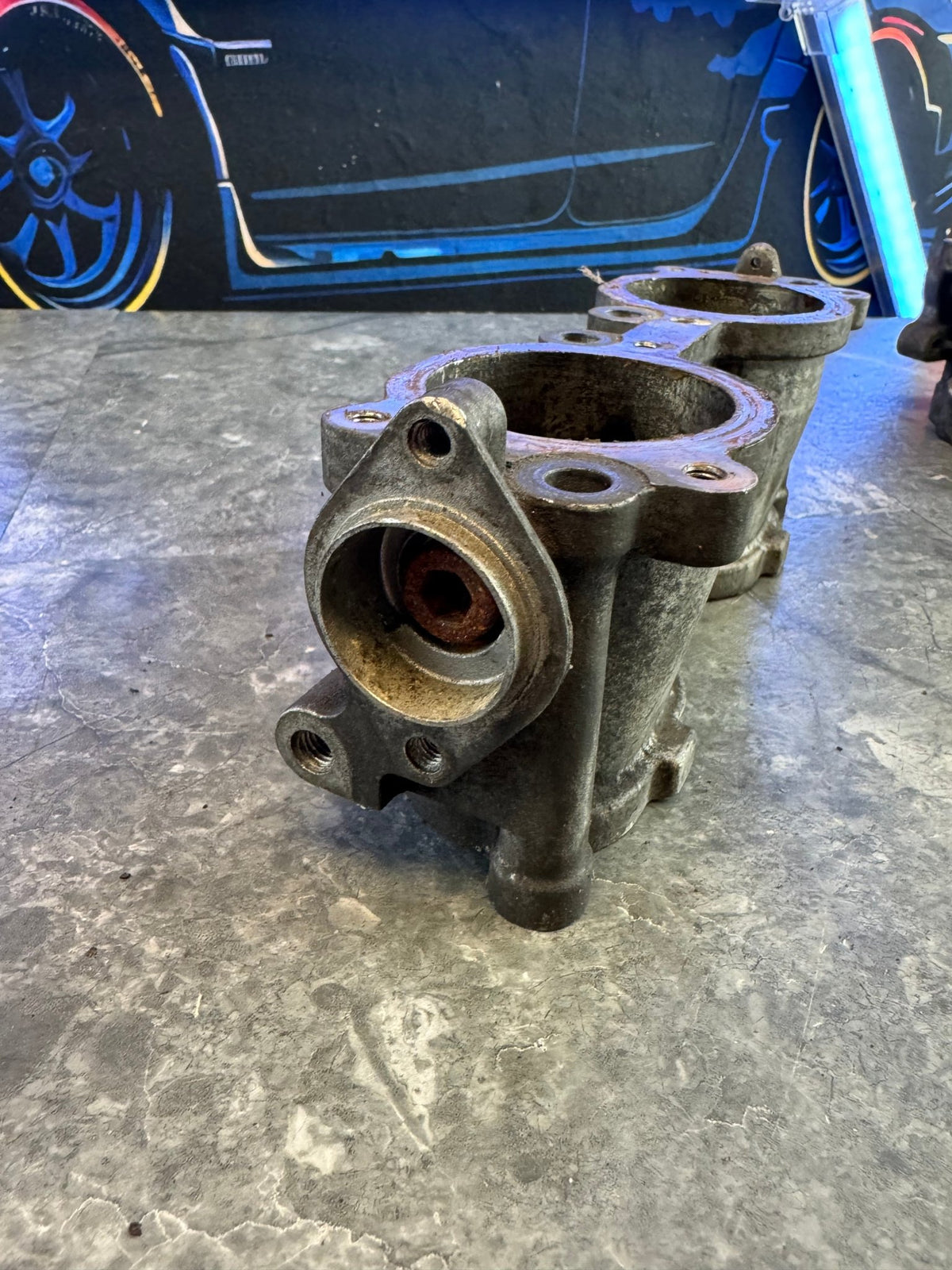 2002-2007 Subaru Impreza WRX STi OEM Engine Intake Manifold TGV Assembly Tumble Generator Valve Deletes Top Feed