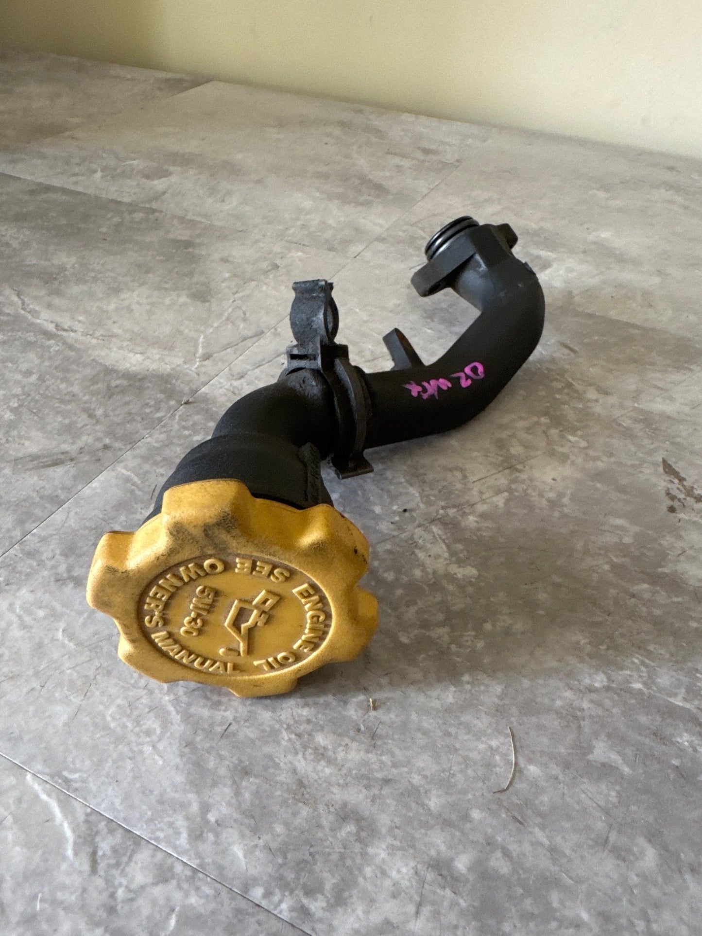 OEM 2002-2007 Subaru Impreza WRX STi Oil Filler Neck (02 WRX)