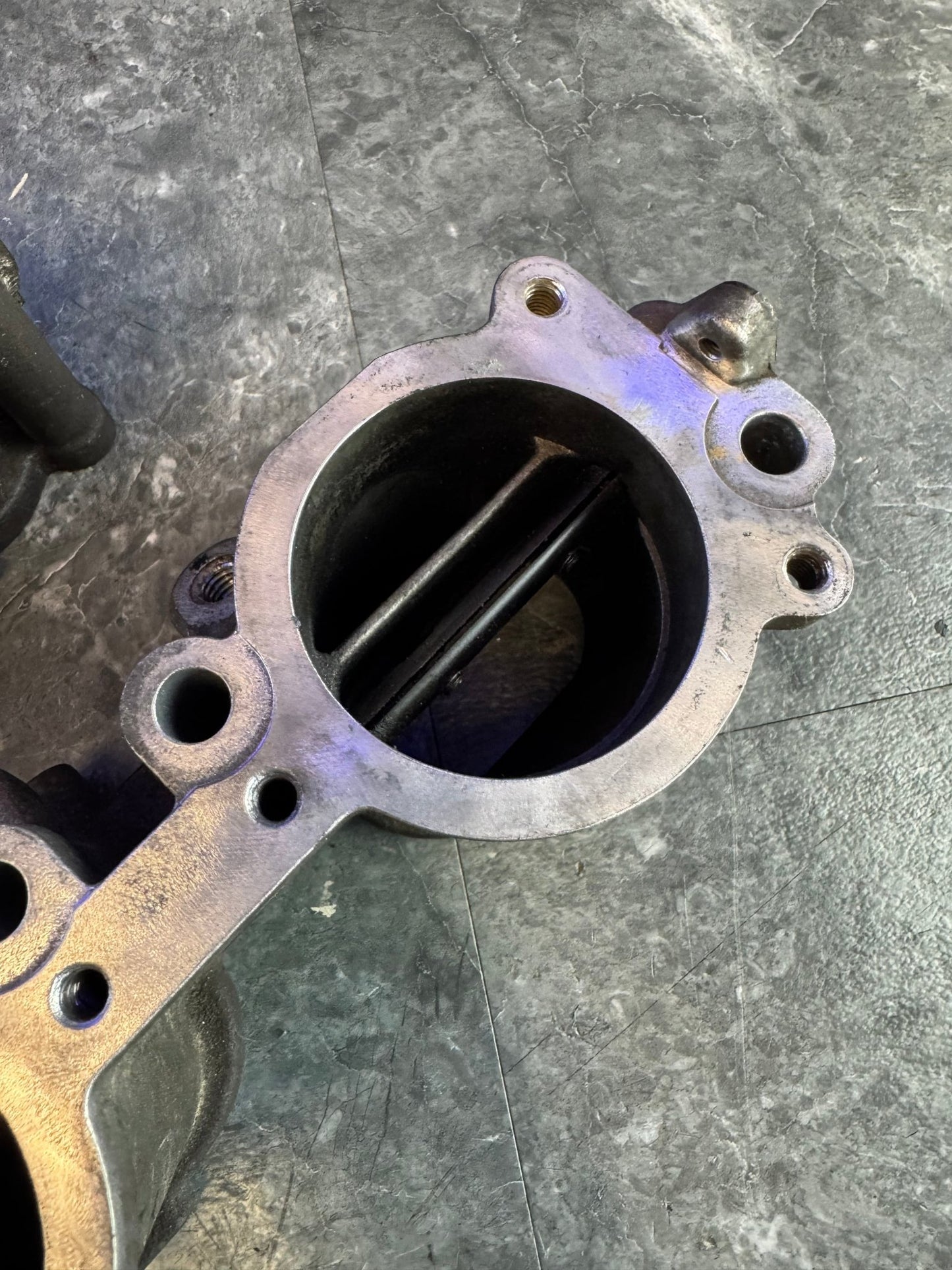 2002-2007 Subaru Impreza WRX STi OEM Engine Intake Manifold TGV Assembly Tumble Generator Valve Deletes Top Feed