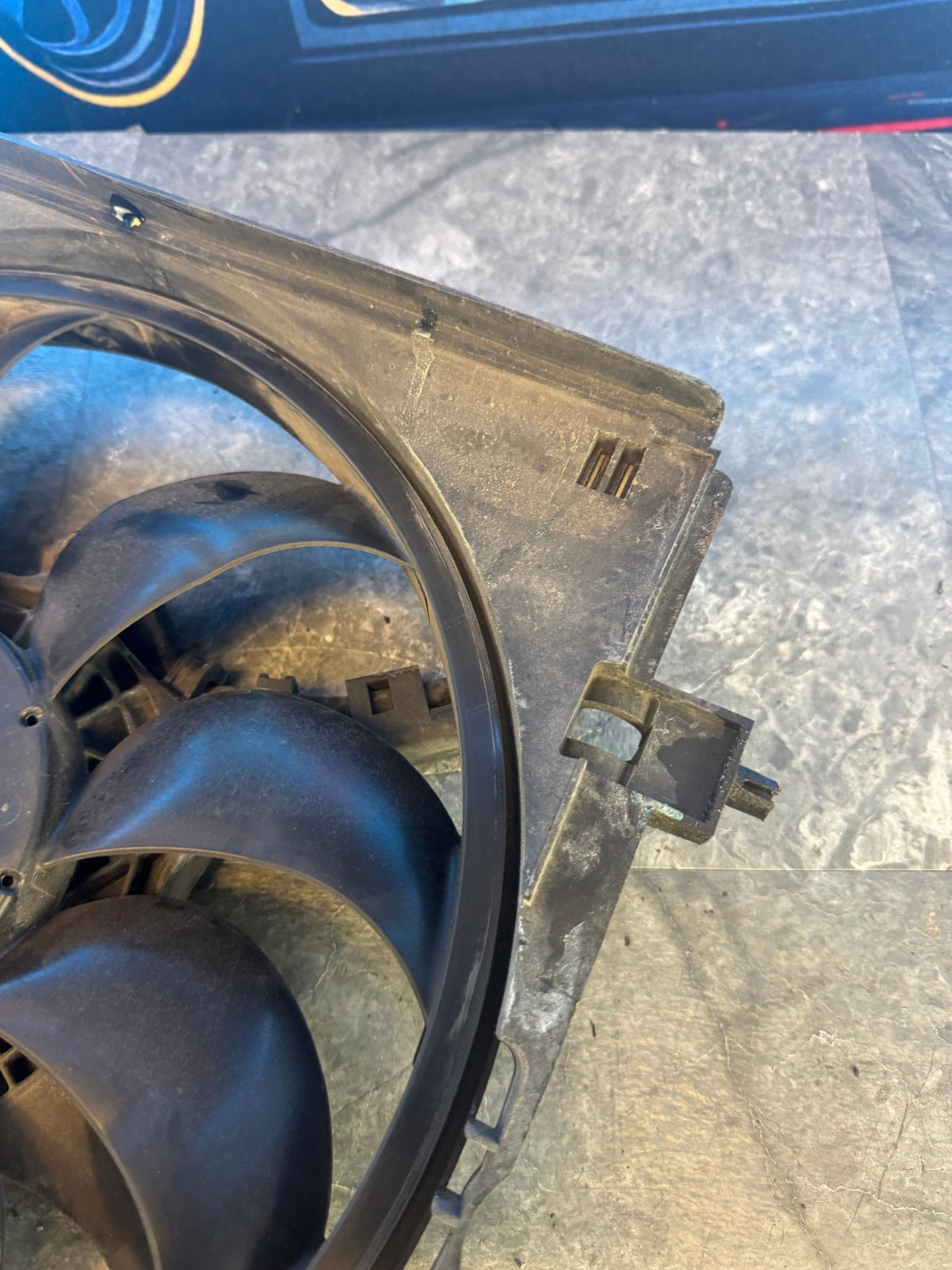 2008-2014 Subaru Impreza WRX STi OEM Radiator Fan 9-Blade Cooling Fan
