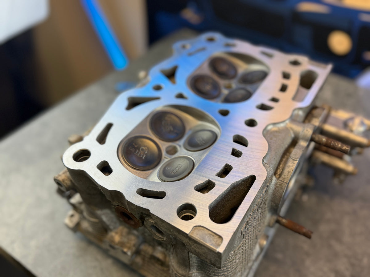 SUBARU STi 2008 - 2021 OEM W25 N25 dual avcs cylinder heads TESTED
