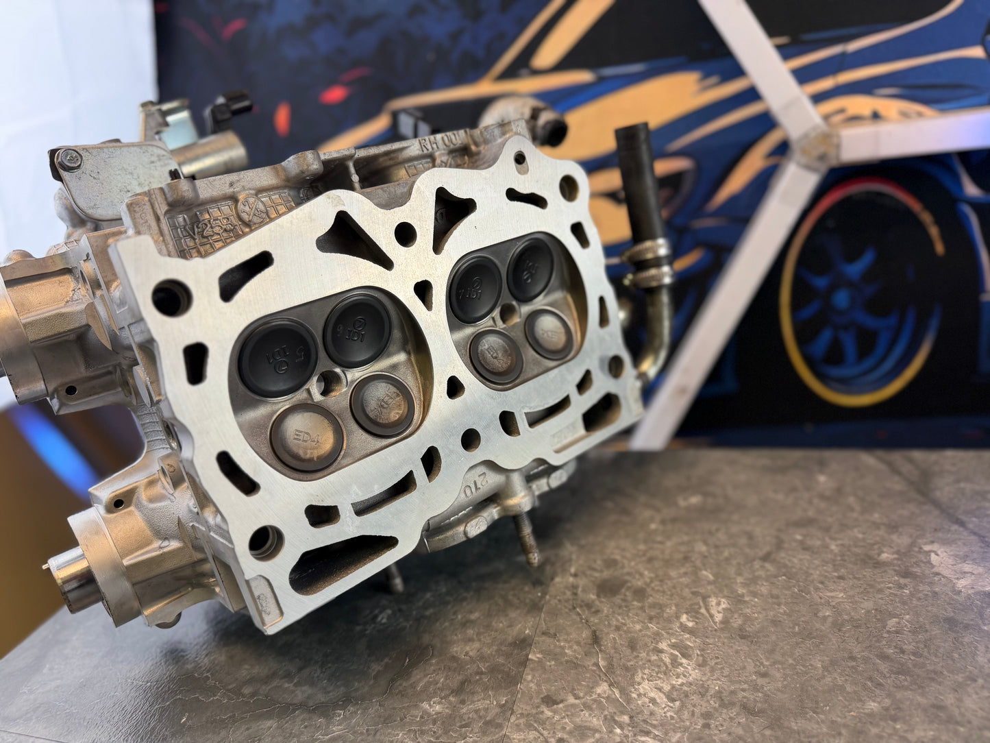 2007 SUBARU STi oem cylinder heads SAVCS single intake avcs WRX ej257 ej257