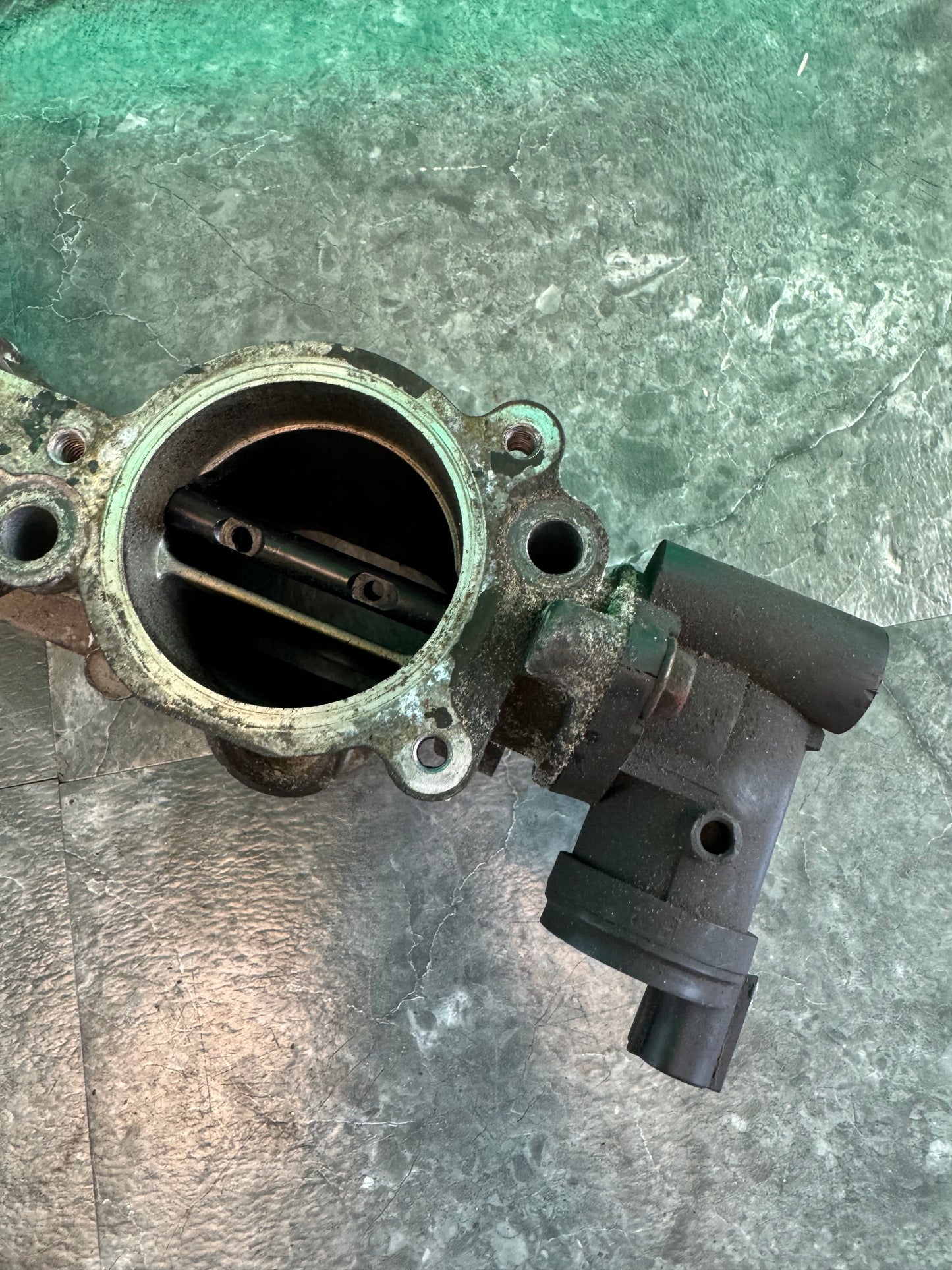 2004-2006 Subaru Impreza WRX STi OEM Engine Intake Manifold TGV Assembly Tumble Generator Valve Side Feed