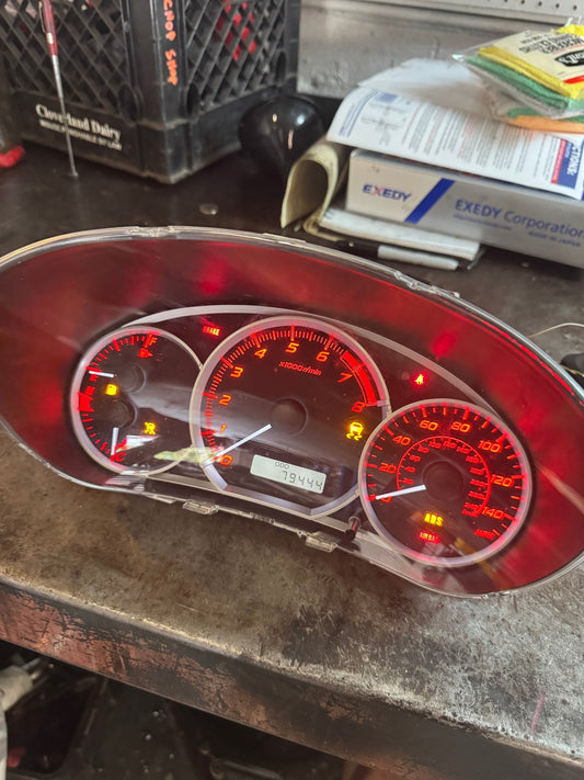 2008-2014 Subaru Impreza WRX OEM Instrument Gauge Cluster Panel 79k Miles
