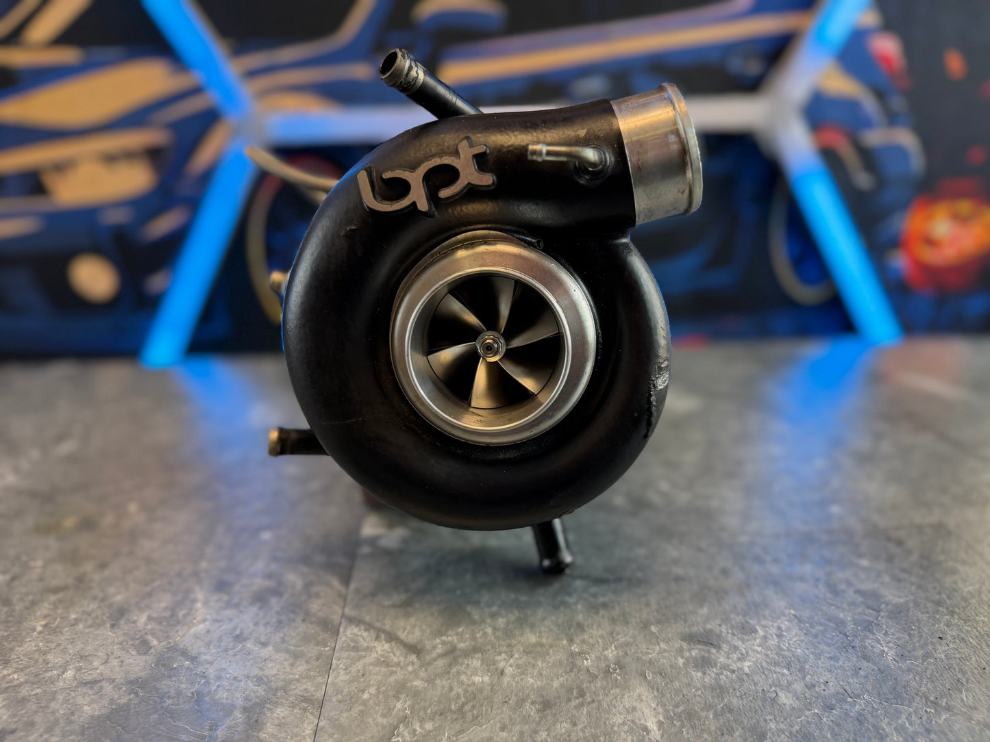 Blouch dom 2.5 xtr turbo “ polka pickle “ dominator ball bearing billet 490 hp Subaru STi & wrx