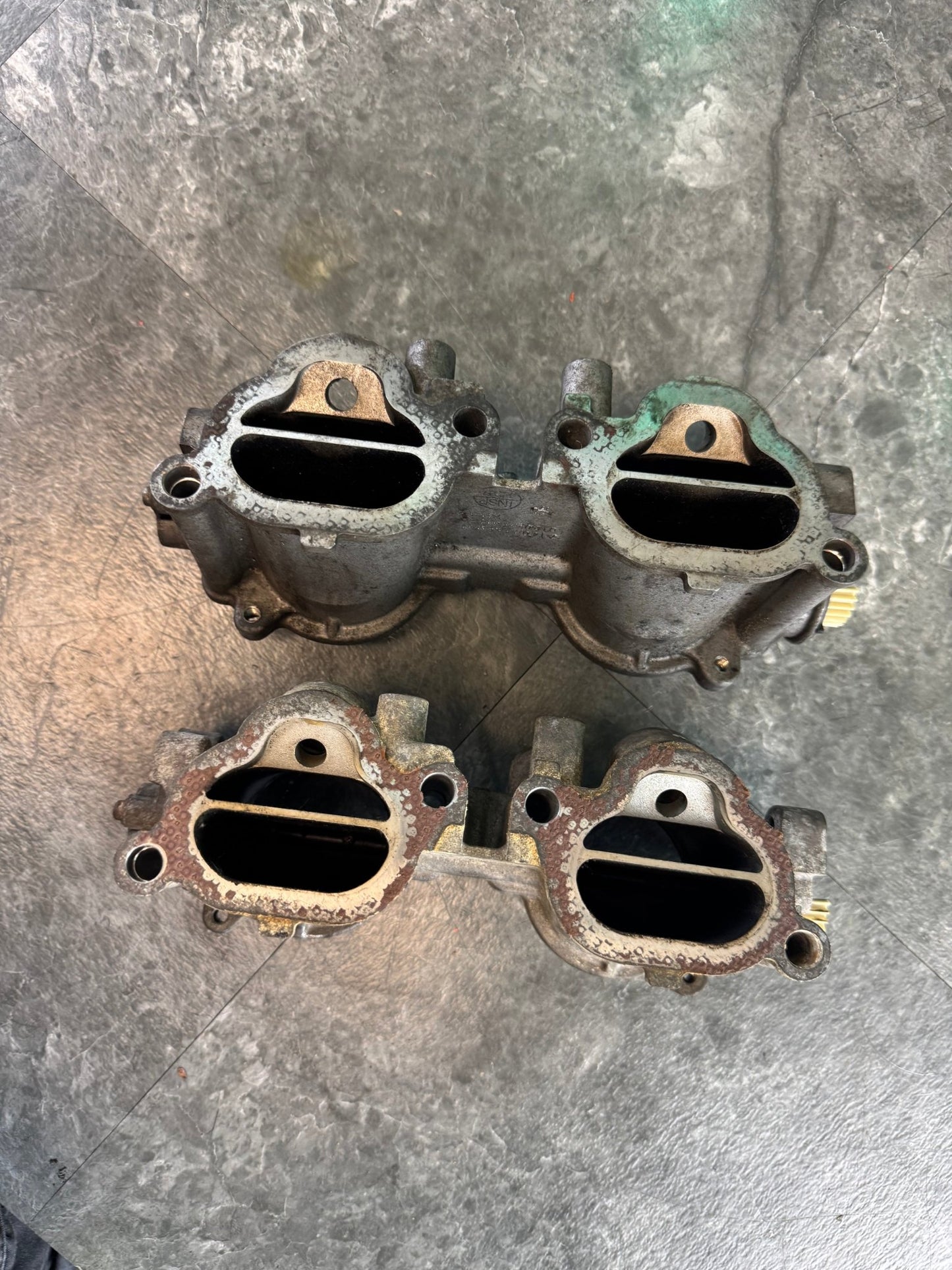 2002-2007 Subaru Impreza WRX STi OEM Engine Intake Manifold TGV Assembly Tumble Generator Valve Deletes Top Feed